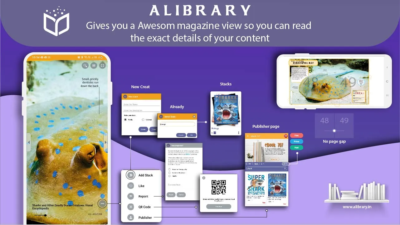 aLibrary : A Digital Platform | Indus Appstore | Screenshot