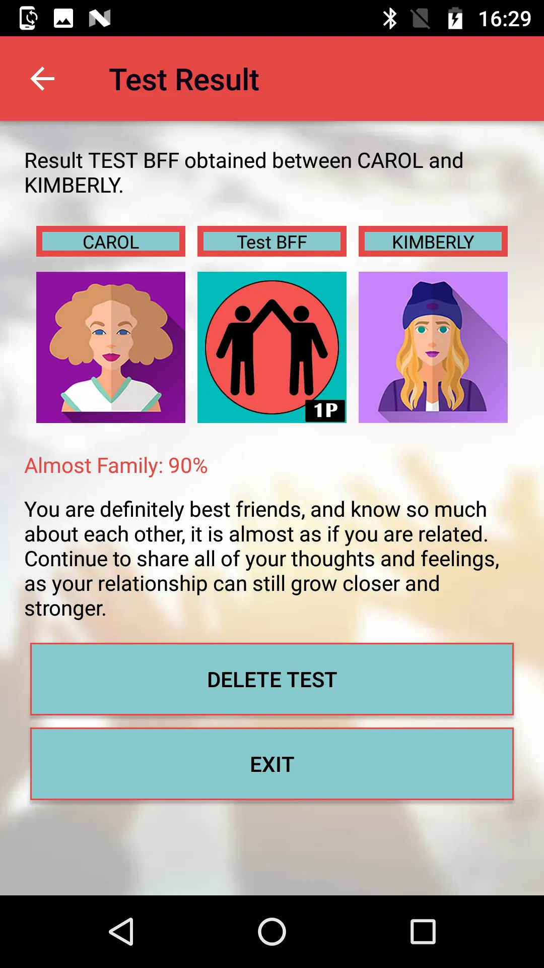 BFF Test: Friends & Friendship | Indus Appstore | Screenshot