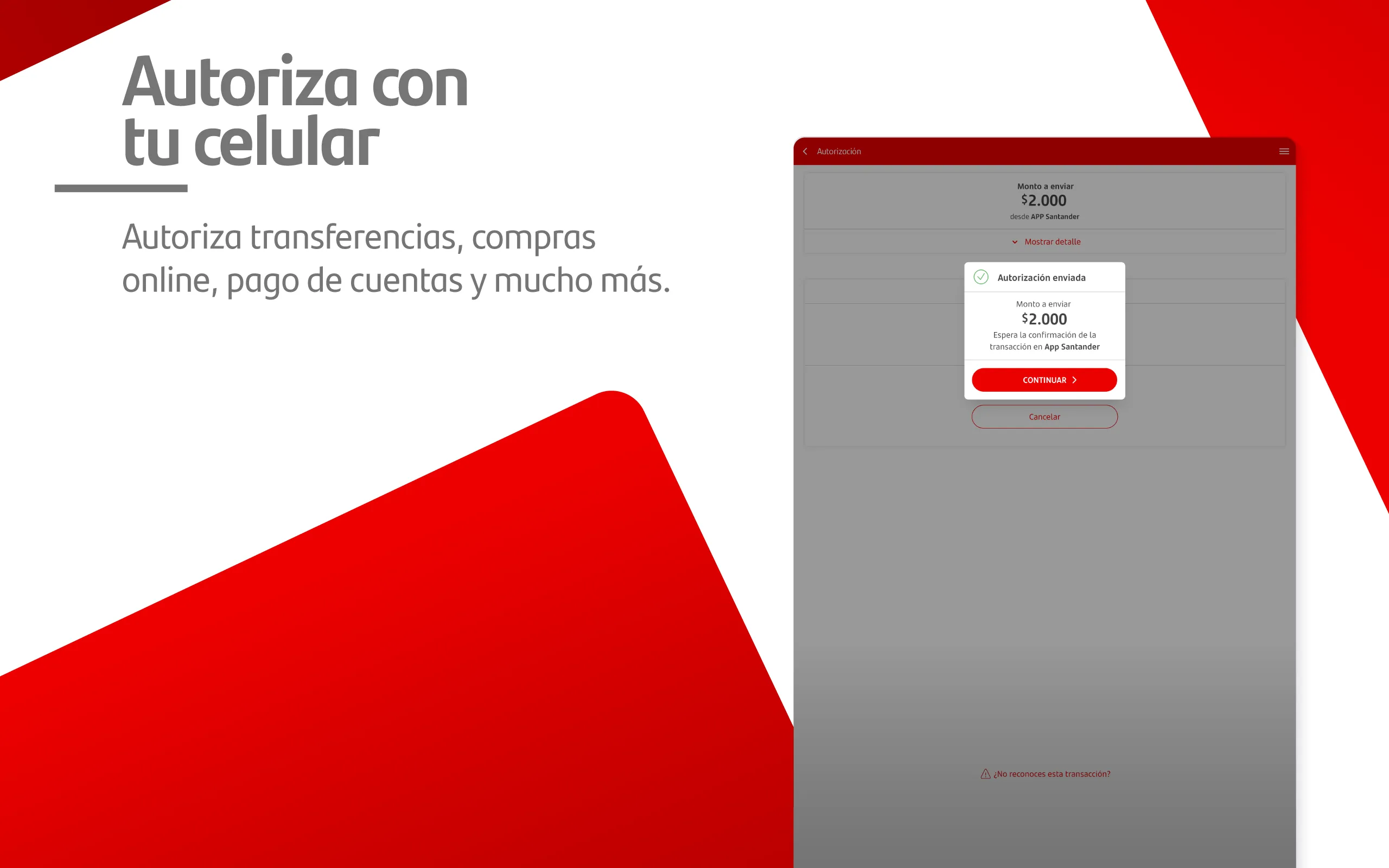 Santander PASS | Indus Appstore | Screenshot