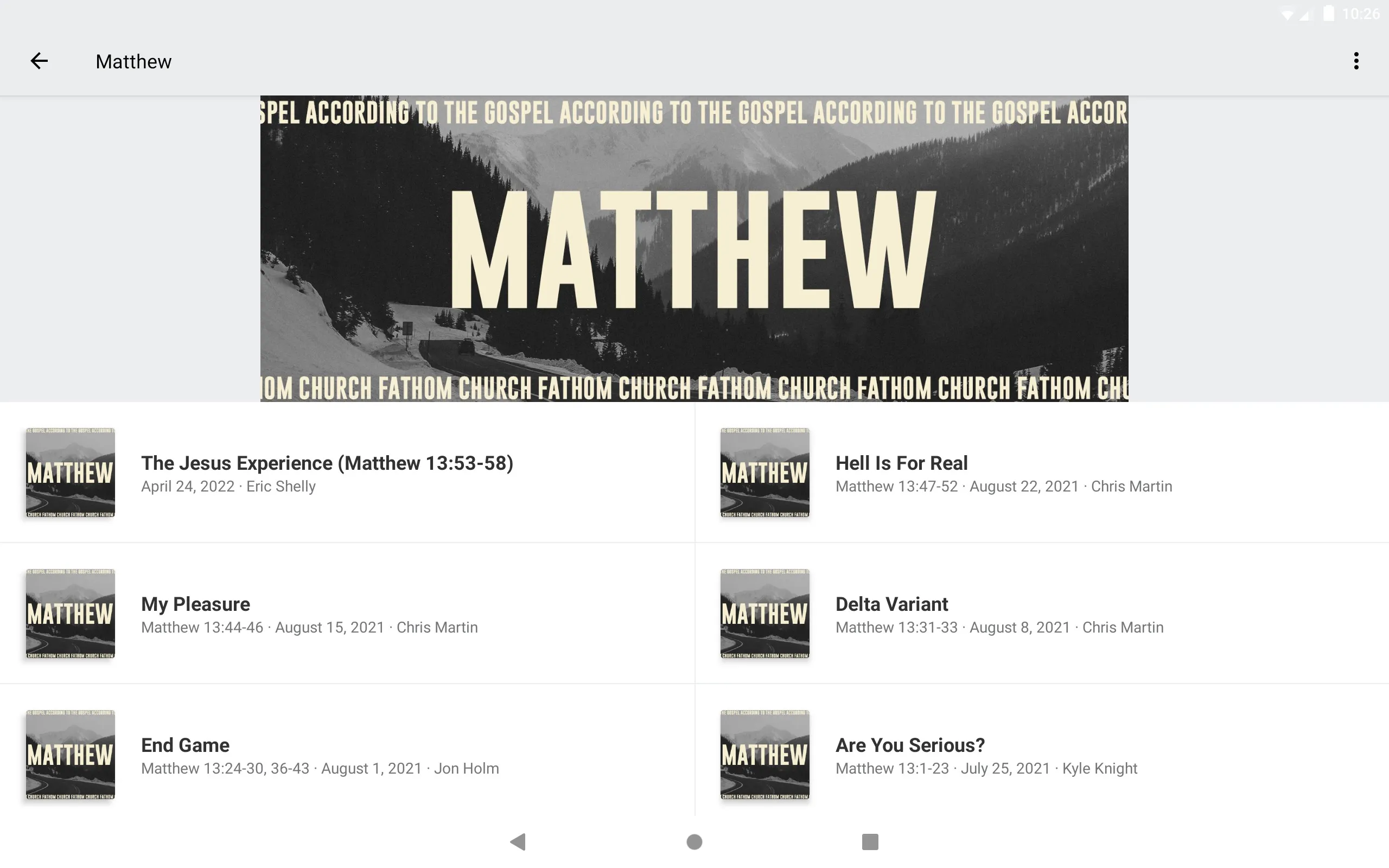 Fathom Church | Indus Appstore | Screenshot