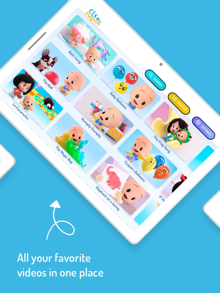 Cleo and Cuquin Baby Songs | Indus Appstore | Screenshot