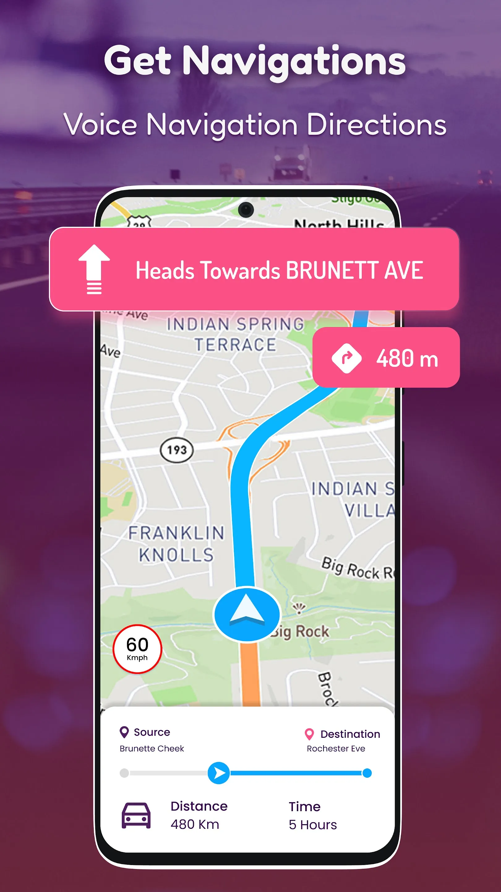 GPS Location, Maps, Navigation | Indus Appstore | Screenshot