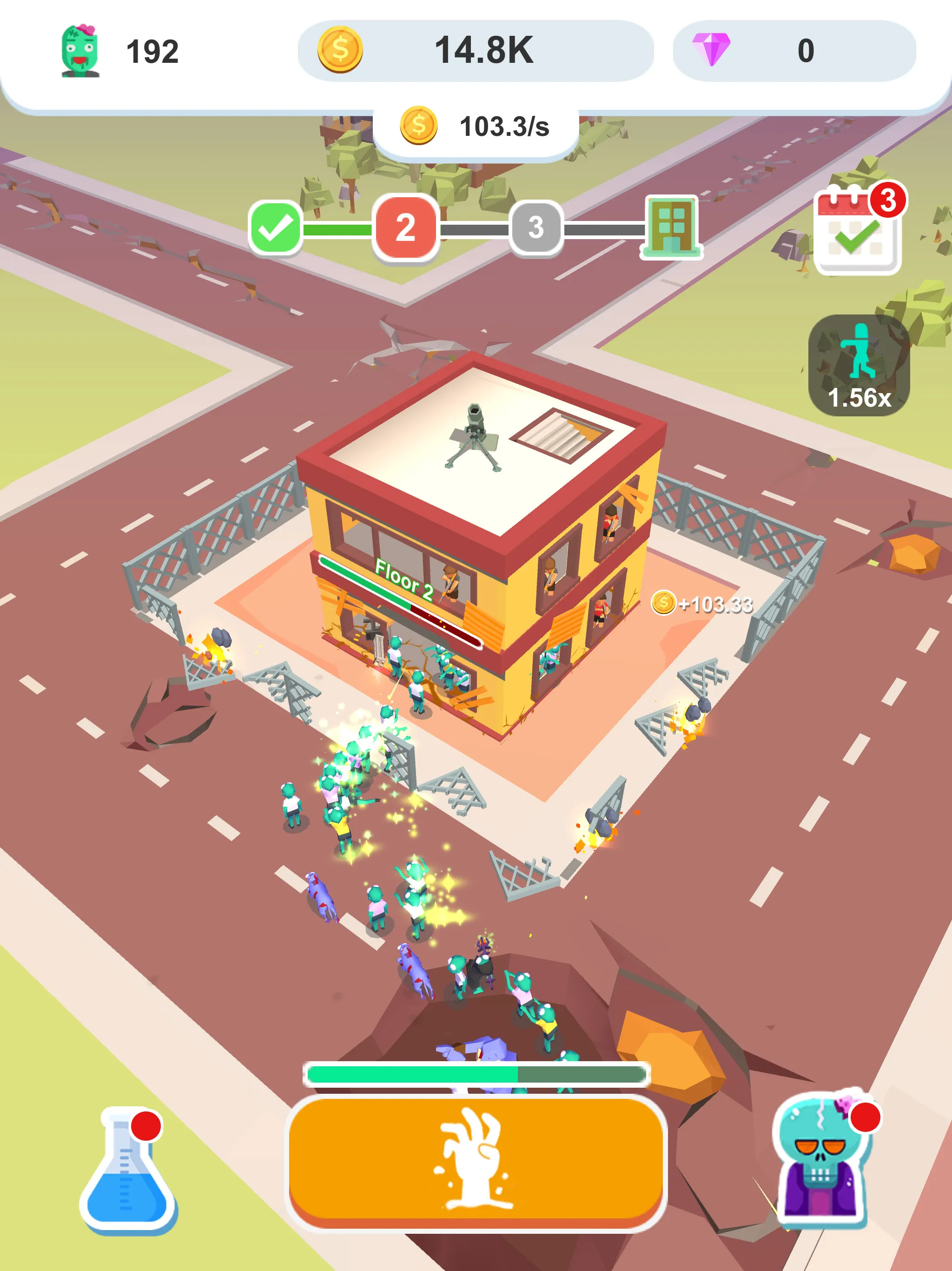 Idle Zombie Army | Indus Appstore | Screenshot