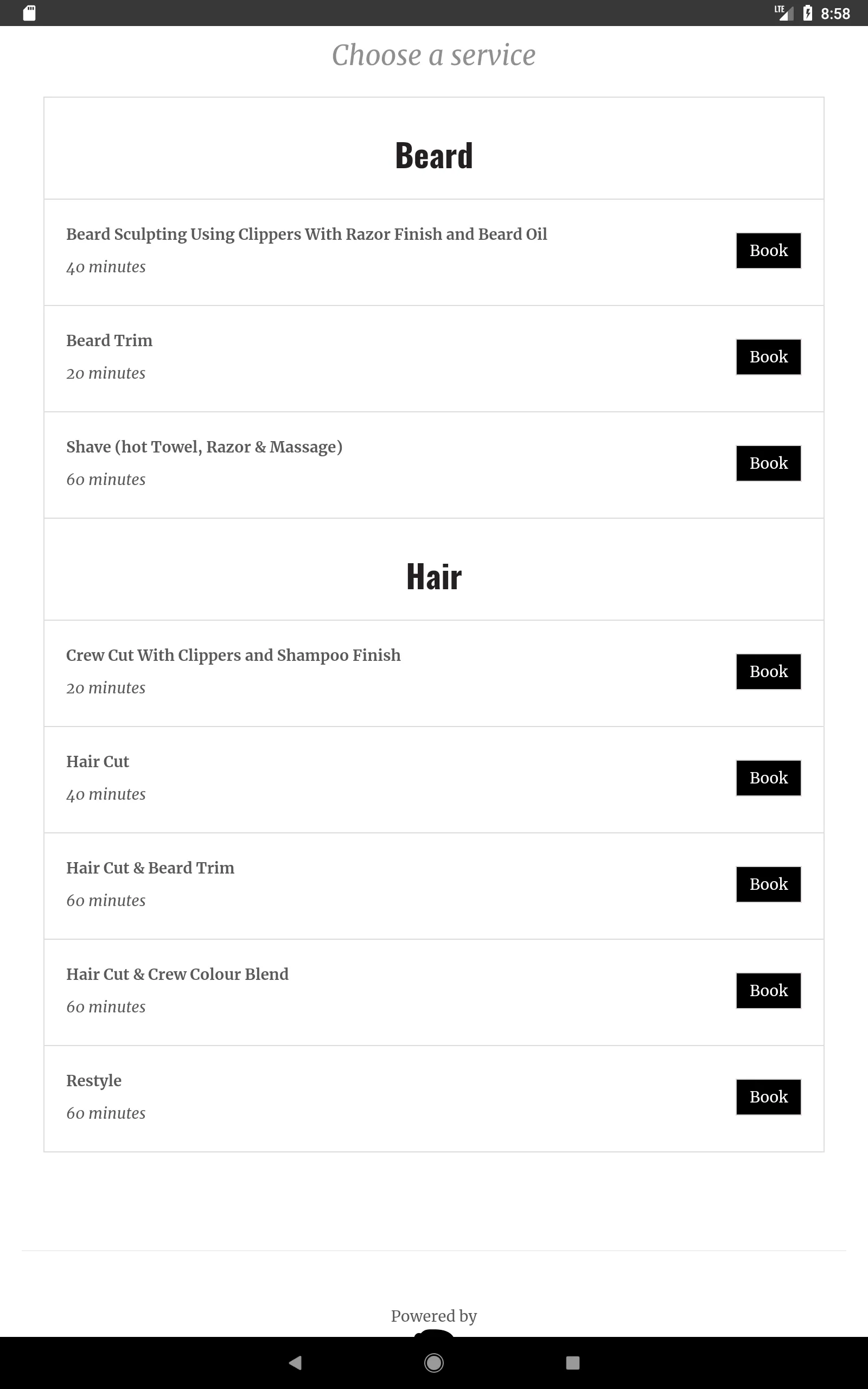 Flanagans Barbers | Indus Appstore | Screenshot