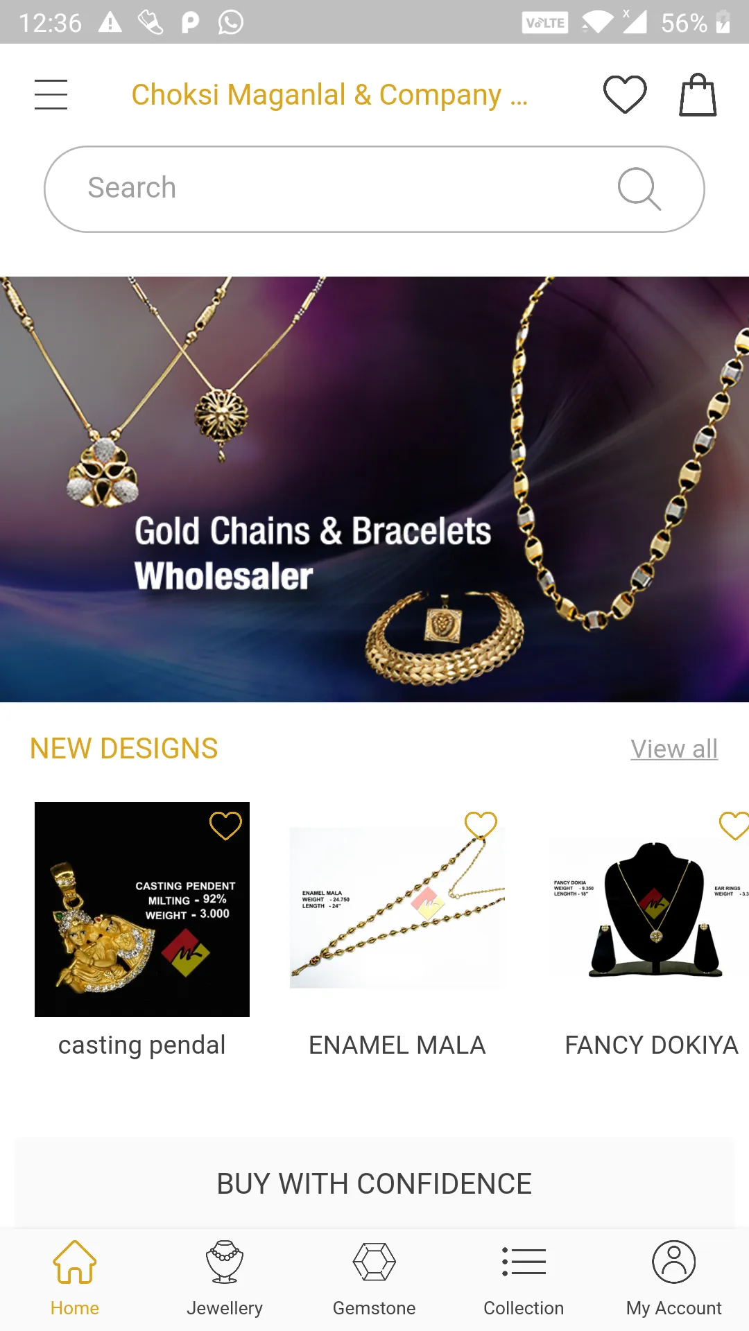 M L Chains - Gold Chain & Brac | Indus Appstore | Screenshot