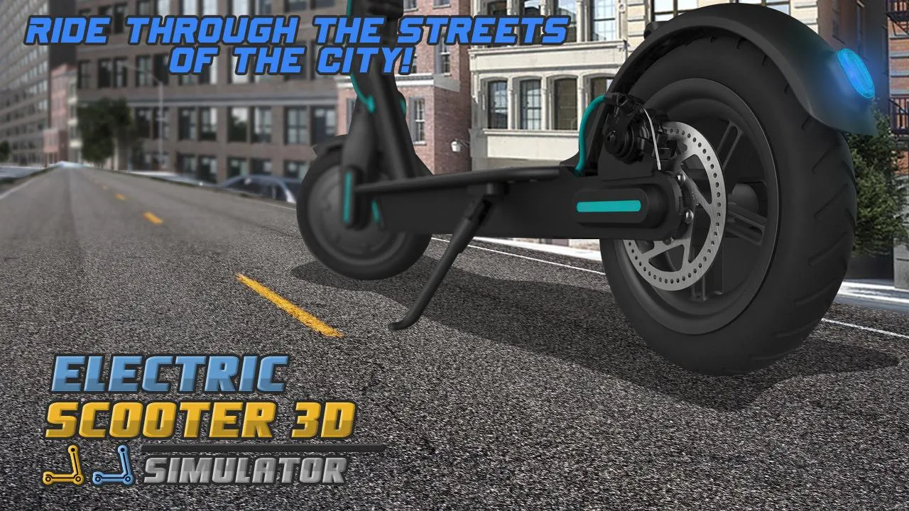 Electric Scooter 3D Simulator | Indus Appstore | Screenshot