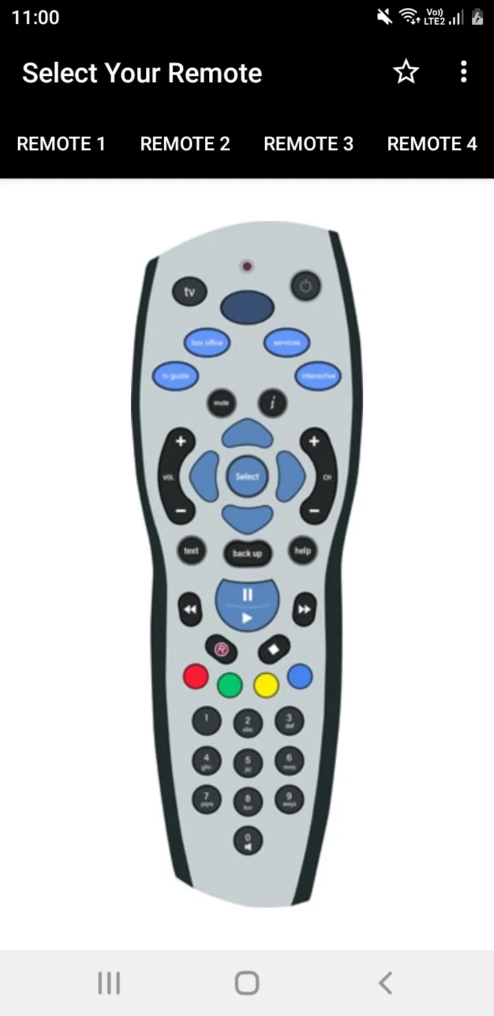 Sky Q Remote Control | Indus Appstore | Screenshot