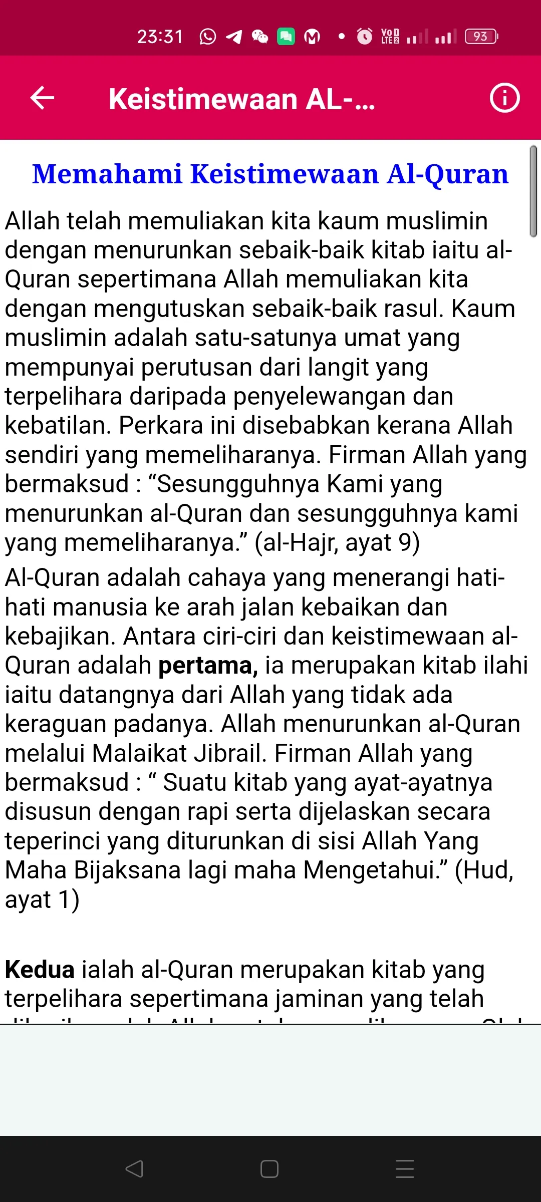 Bacaan AL-QURAN (Full 30 JUZ) | Indus Appstore | Screenshot