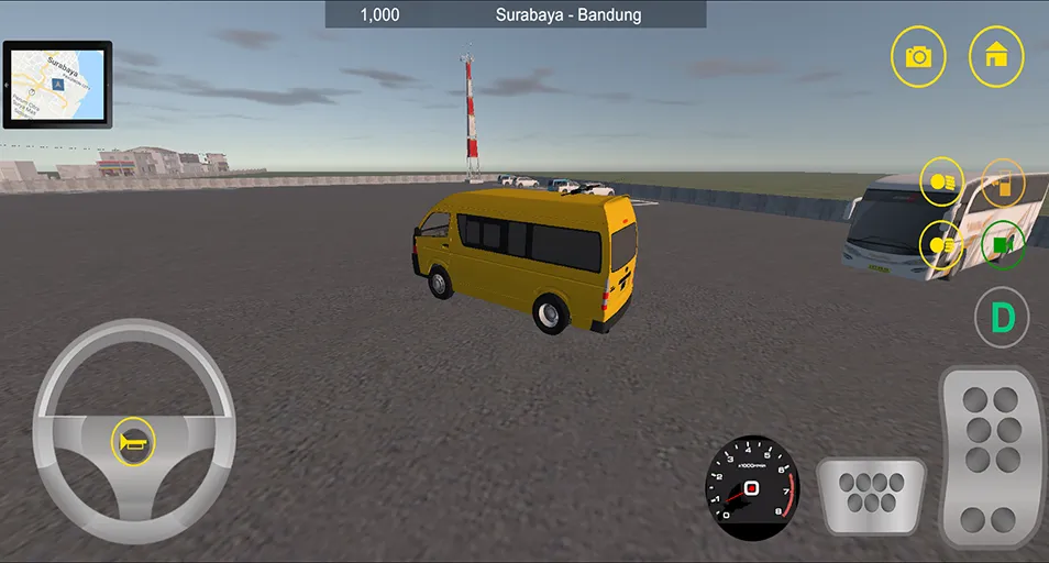 Simulator Hiace Travel Driving | Indus Appstore | Screenshot