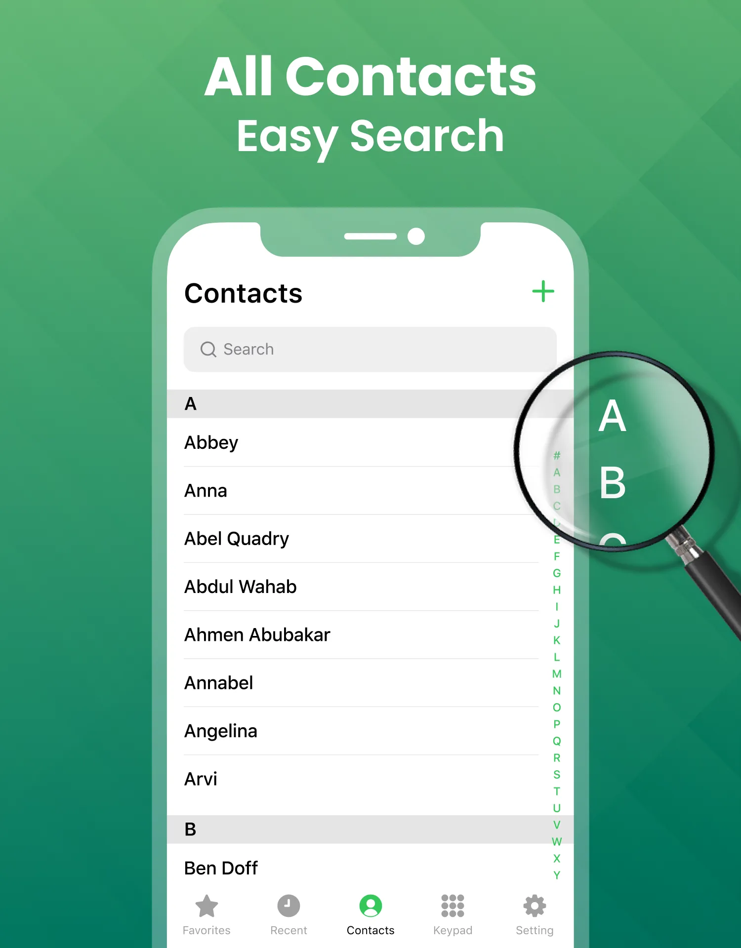 Contacts & Phone Dialer | Indus Appstore | Screenshot