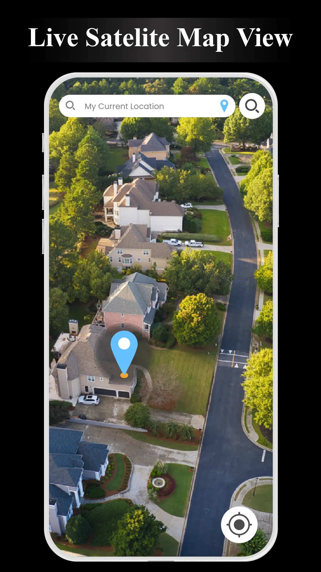Live Earth Map: GPS Navigation | Indus Appstore | Screenshot