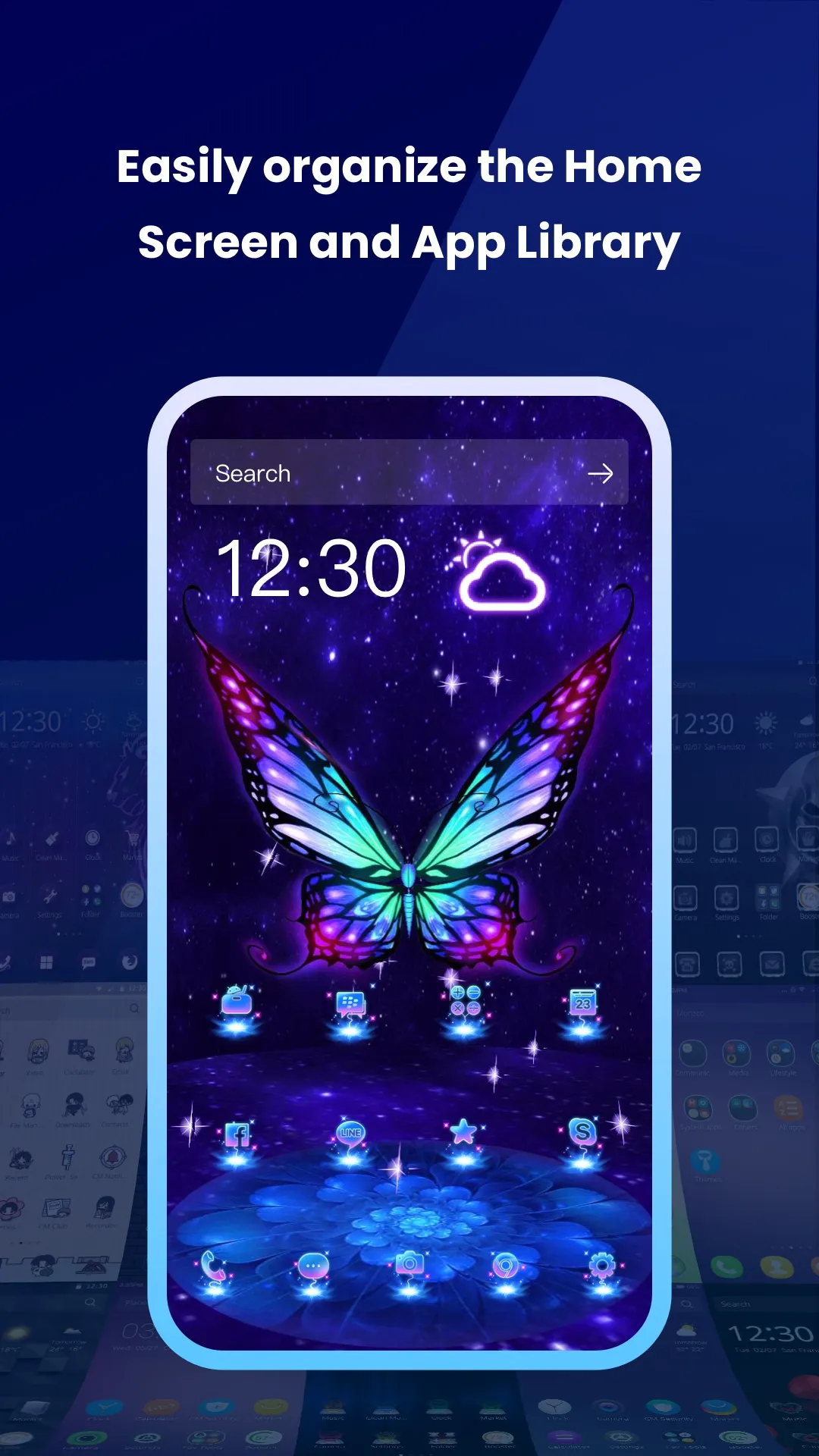 Live Launcher Lite-3Dwallpaper | Indus Appstore | Screenshot