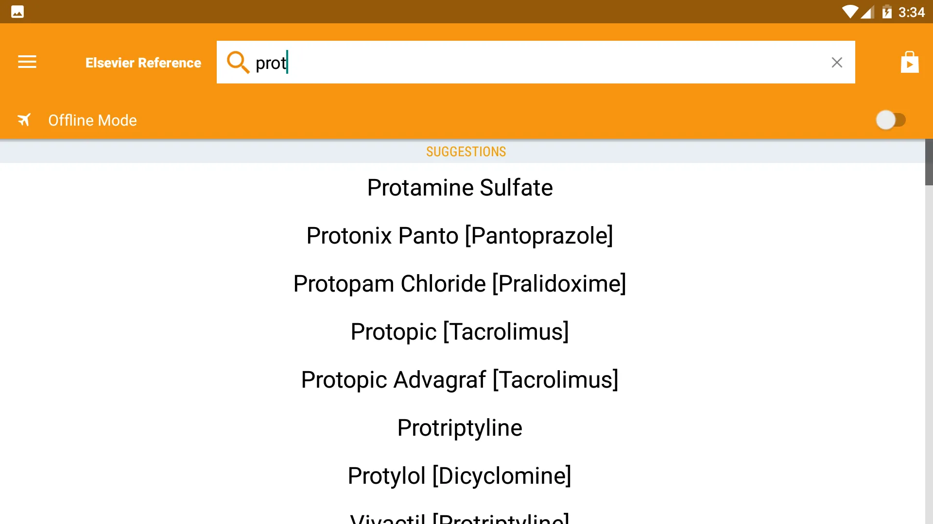 Mosby's Drug Reference | Indus Appstore | Screenshot