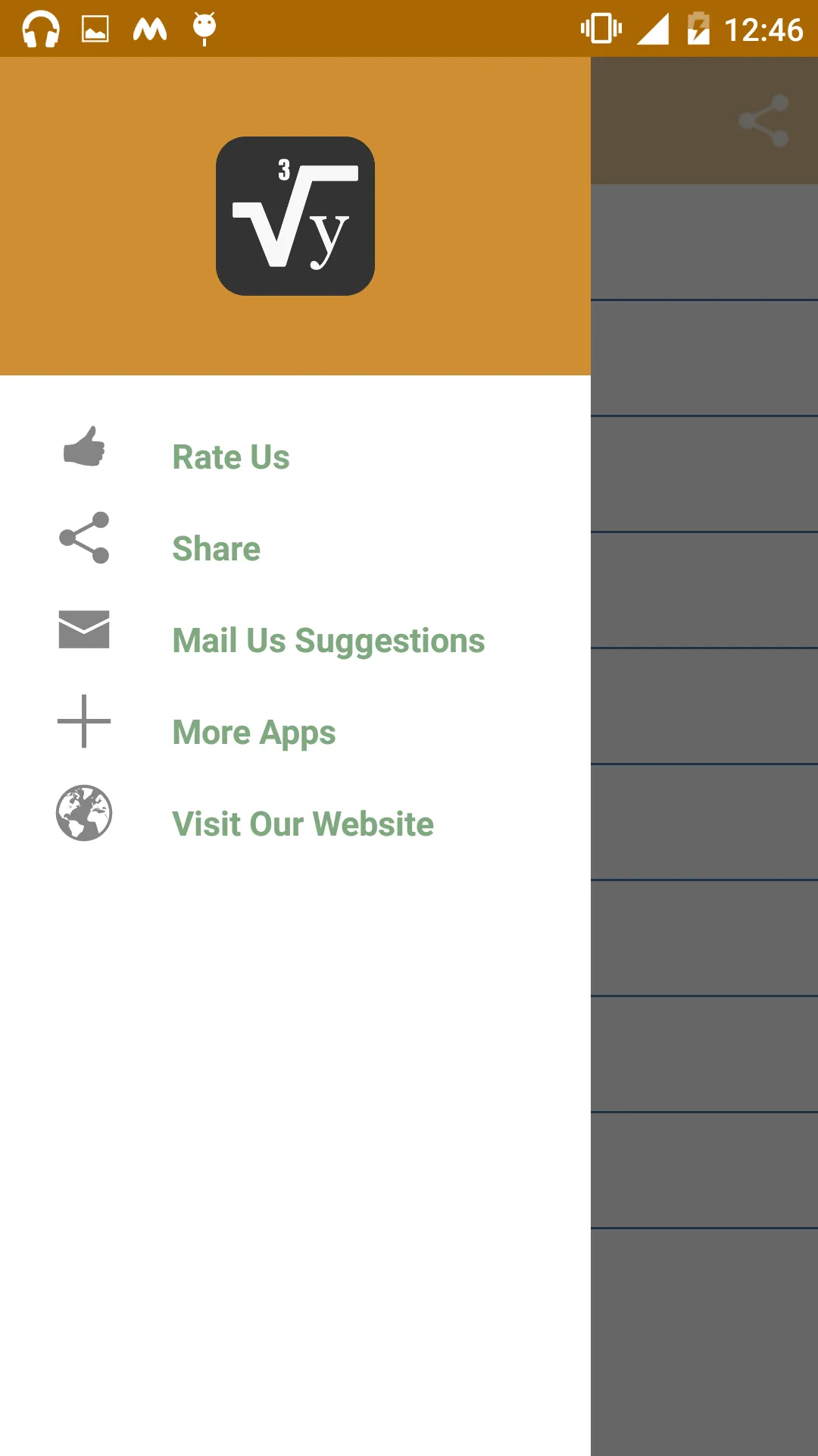 MATHS FORMULA REFERENCE FREE | Indus Appstore | Screenshot