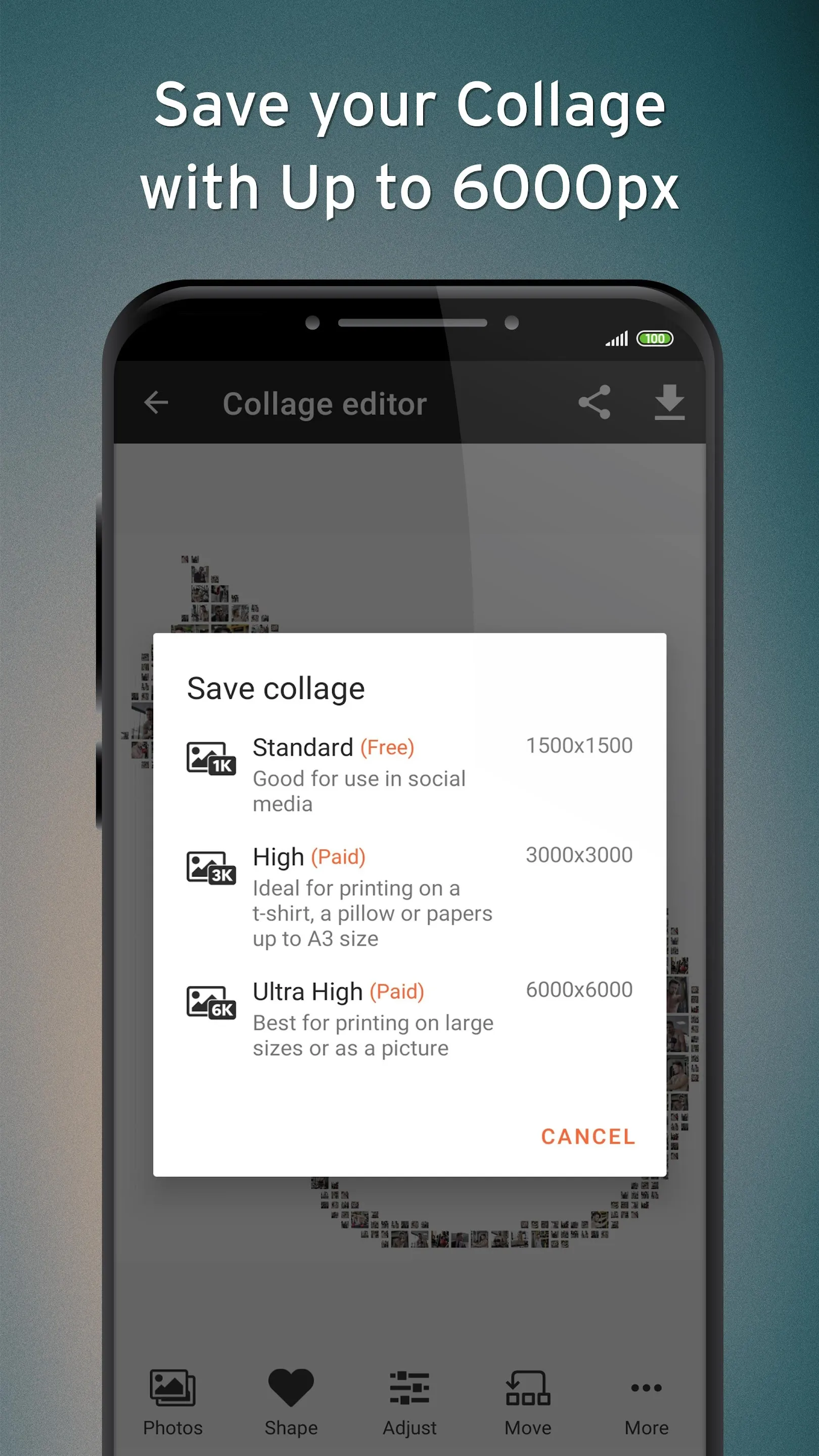 Phinsh Photo Collage Maker | Indus Appstore | Screenshot