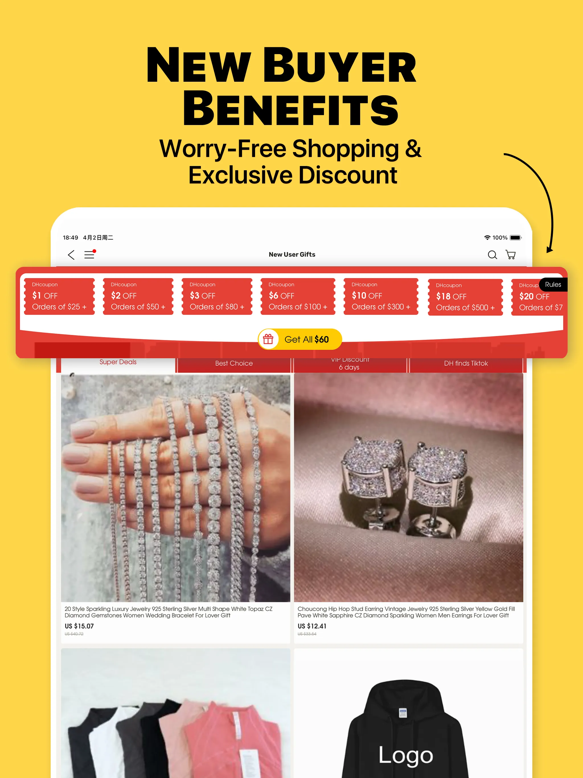 DHgate-online wholesale stores | Indus Appstore | Screenshot