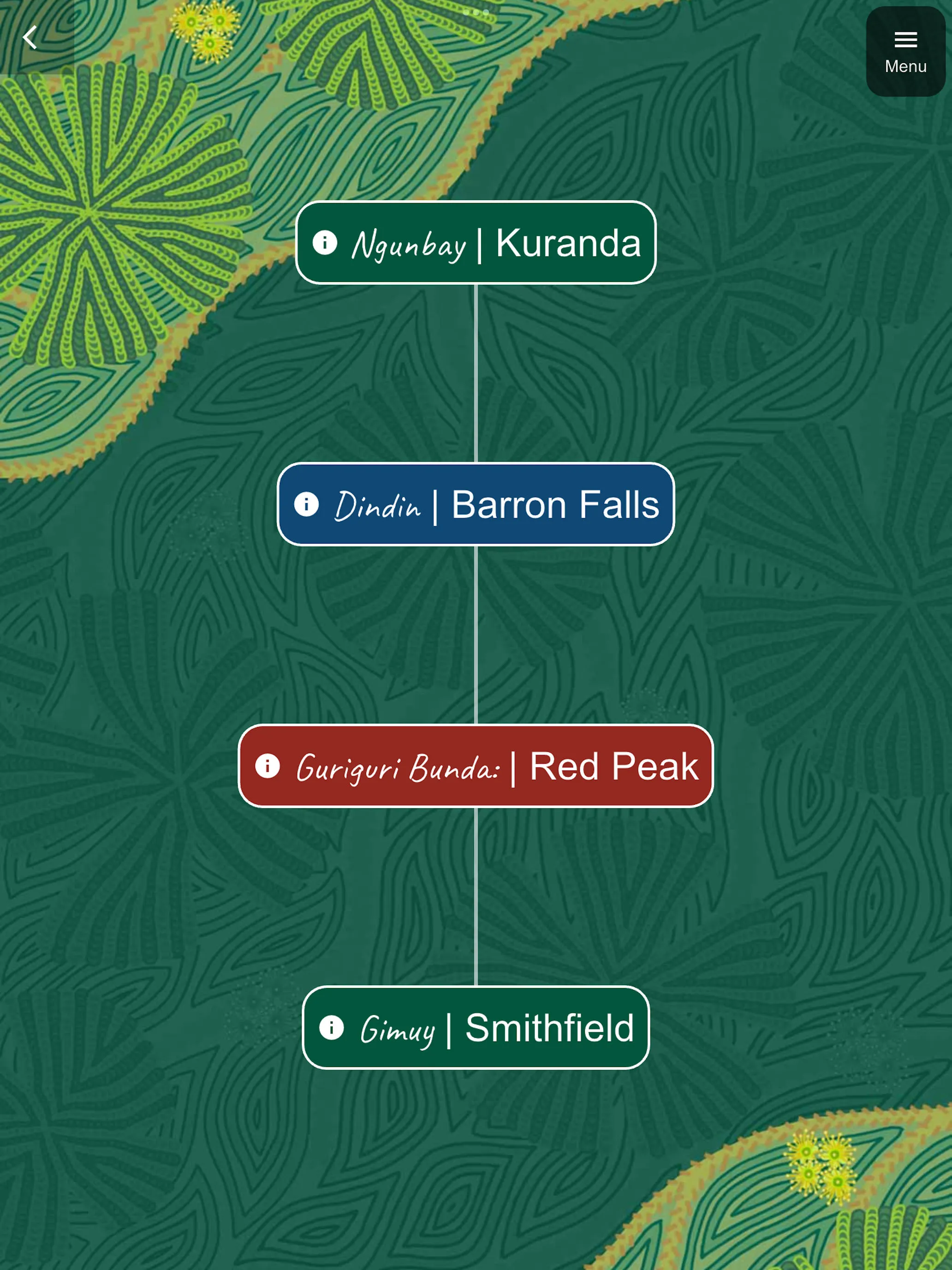 Skyrail Audio Guide App | Indus Appstore | Screenshot