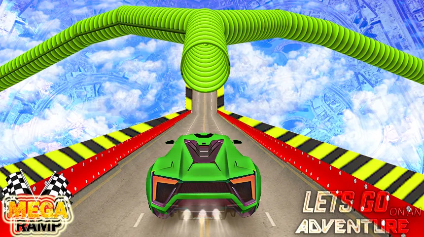 Mega Ramp Car Race Stunts Game | Indus Appstore | Screenshot