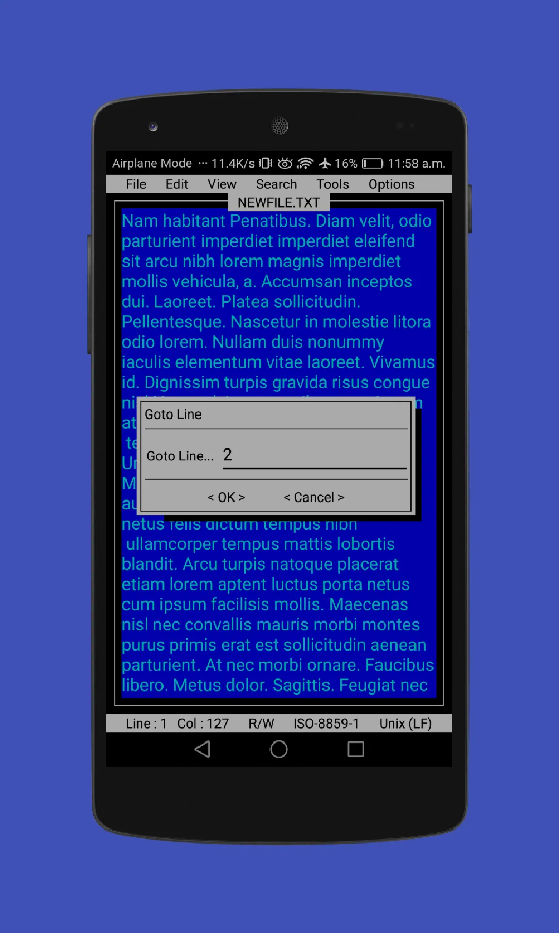 OldSchool Editor : Text Editor | Indus Appstore | Screenshot