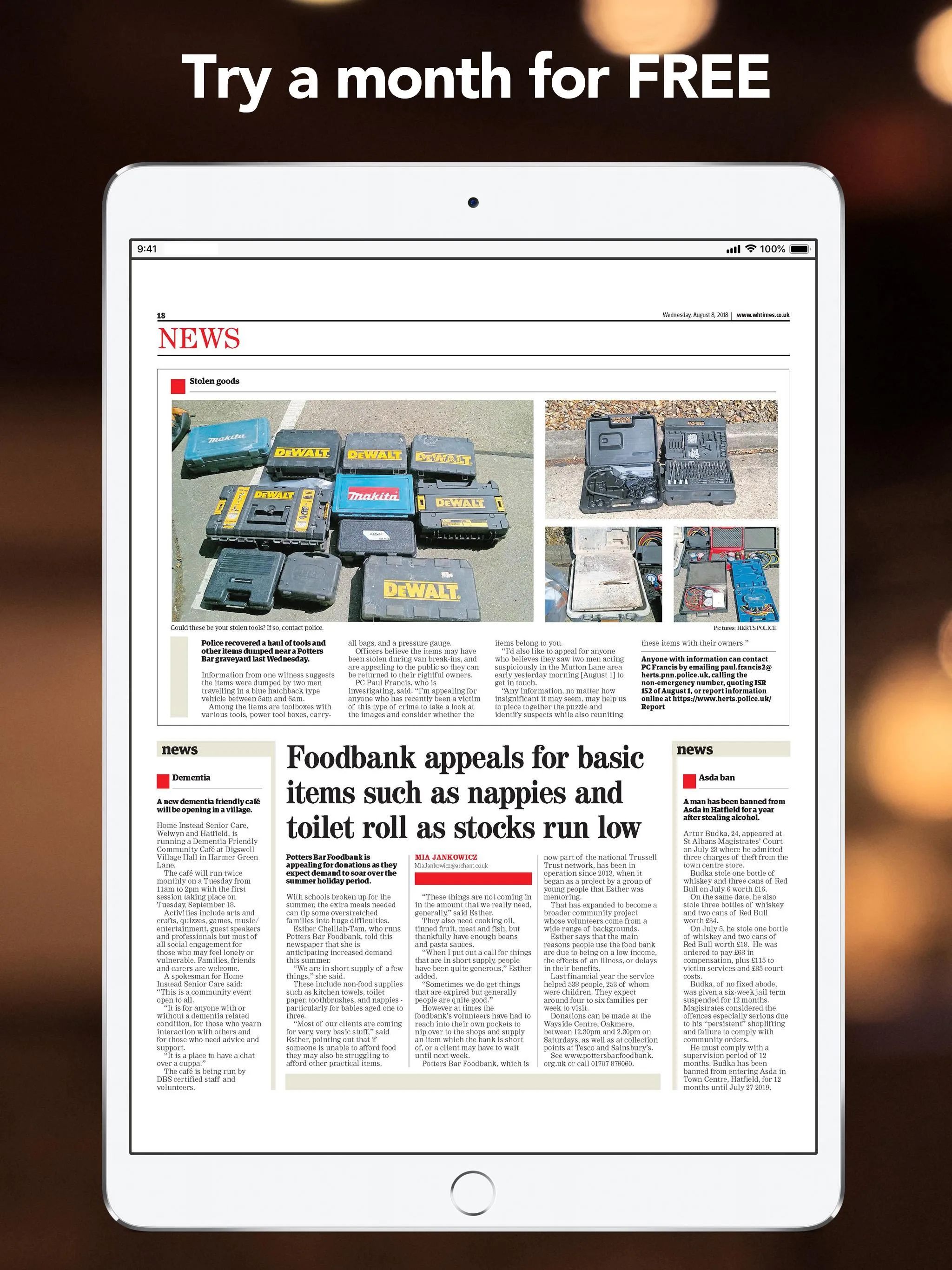 Welwyn Hatfield Times | Indus Appstore | Screenshot