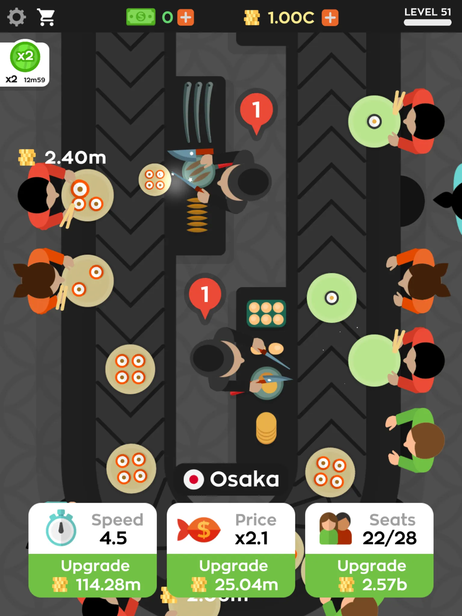 Sushi Bar Idle | Indus Appstore | Screenshot