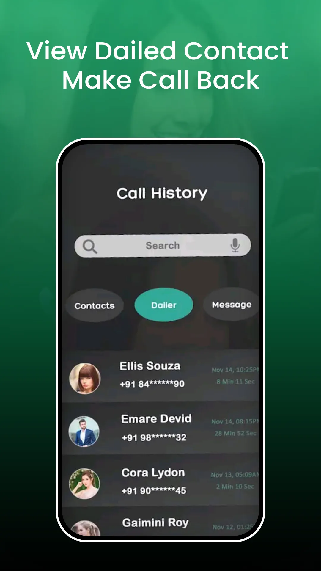 Call History of Any Number | Indus Appstore | Screenshot