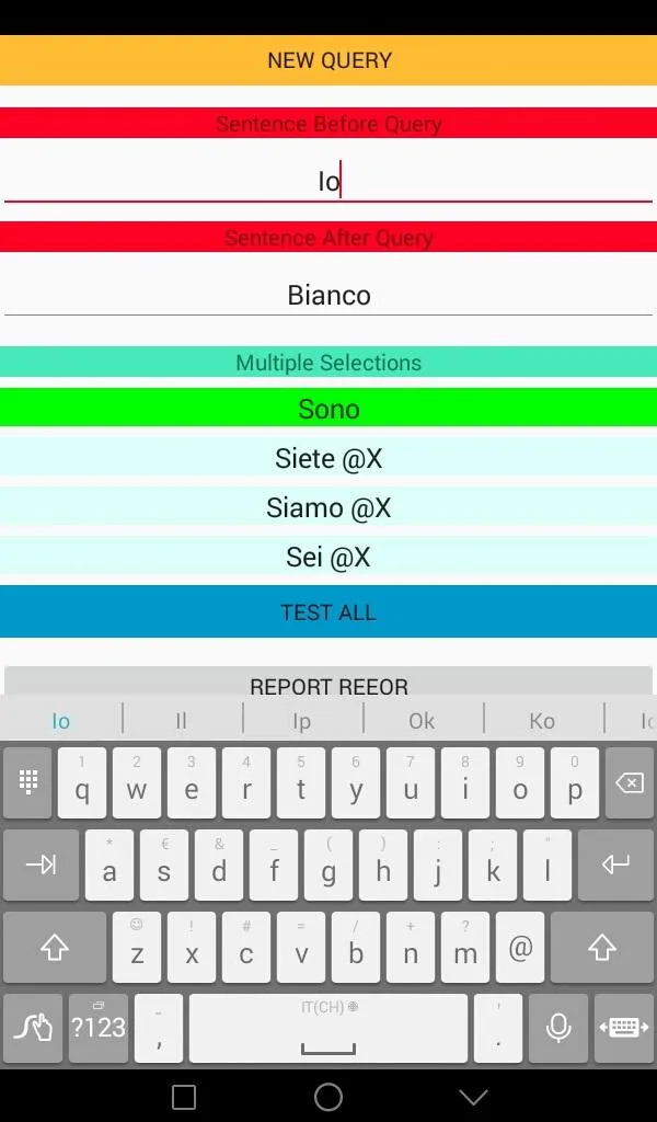 Italian Grammar Solver | Indus Appstore | Screenshot