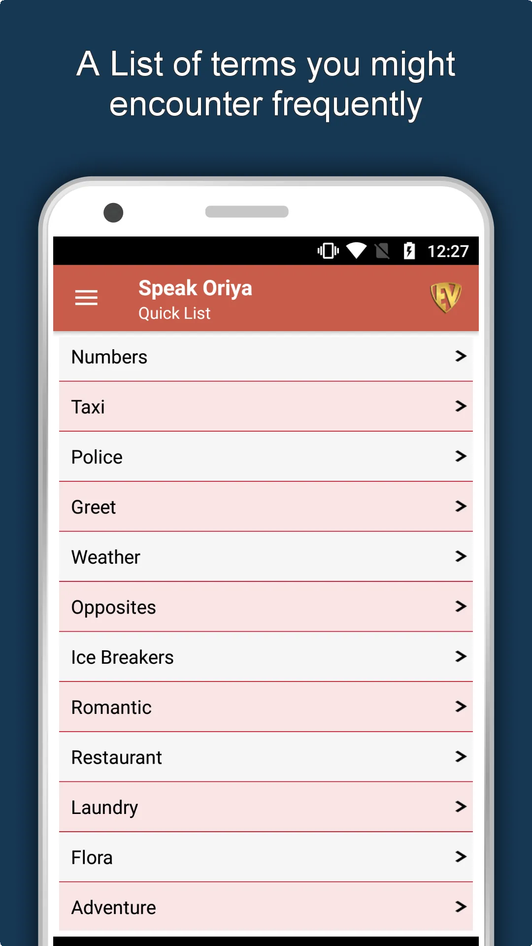 Learn Oriya Language Offline | Indus Appstore | Screenshot