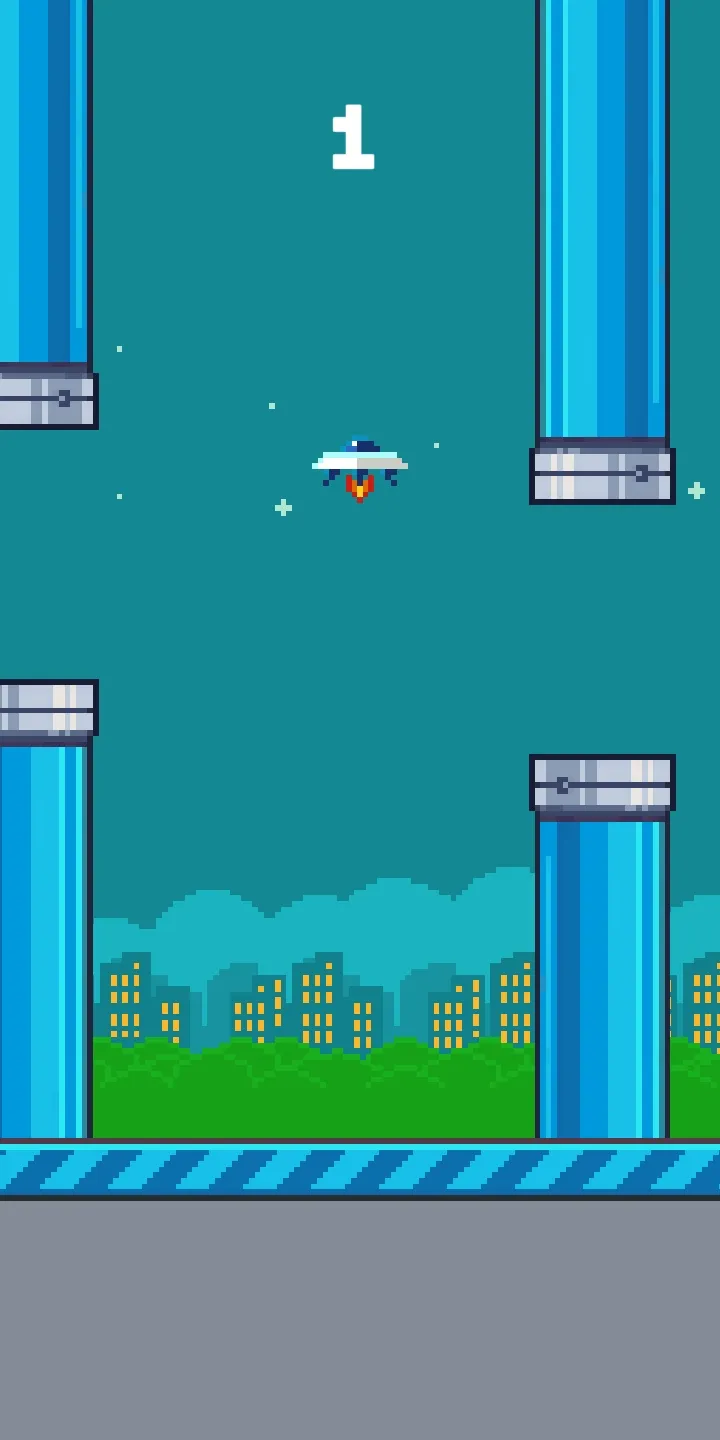 Flappy UFO | Indus Appstore | Screenshot