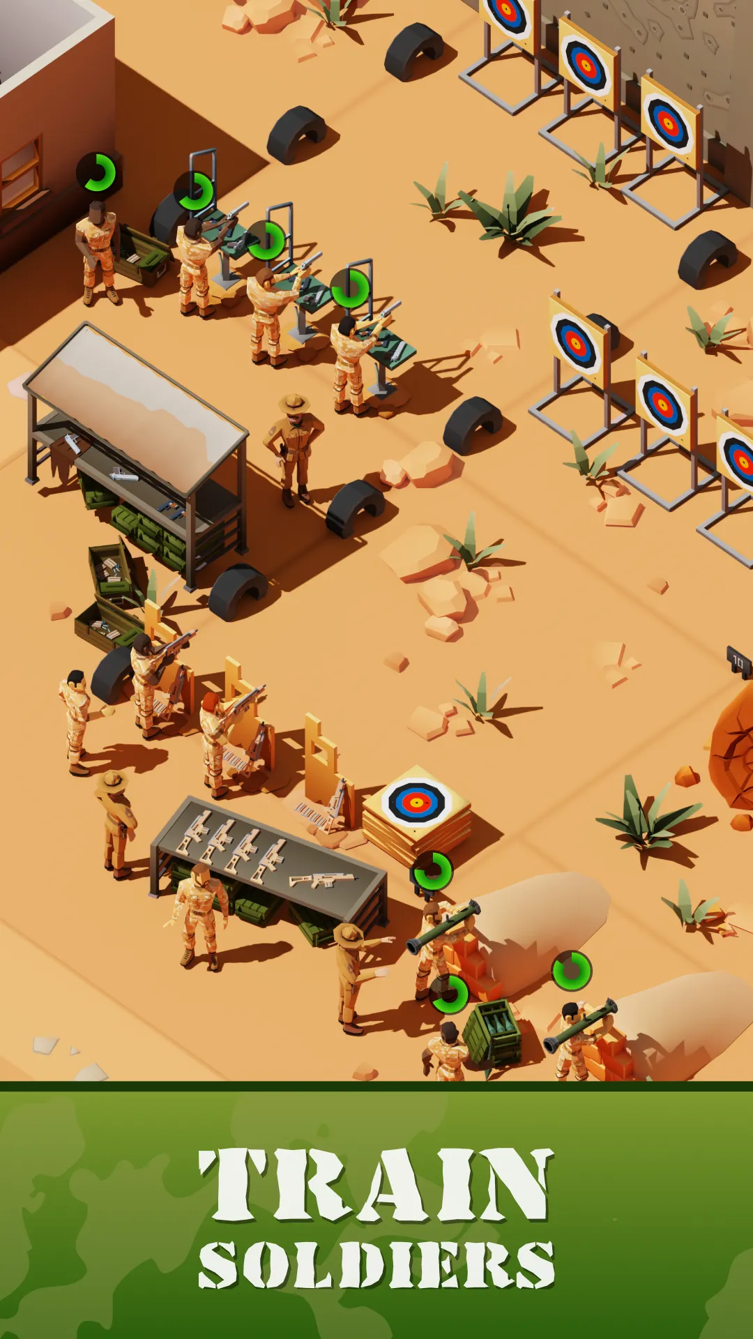 The Idle Forces: Army Tycoon | Indus Appstore | Screenshot