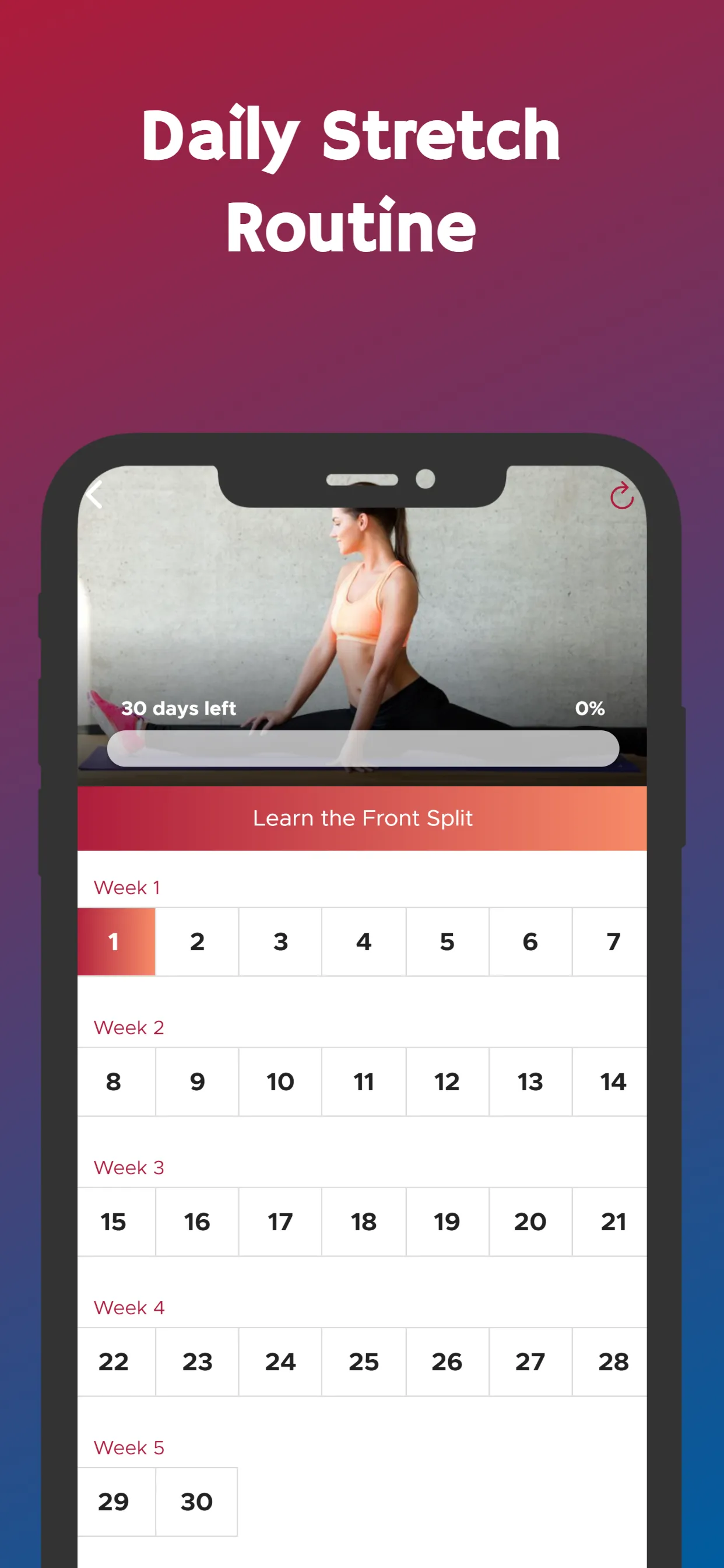 Improve Flexibility in 30 Days | Indus Appstore | Screenshot