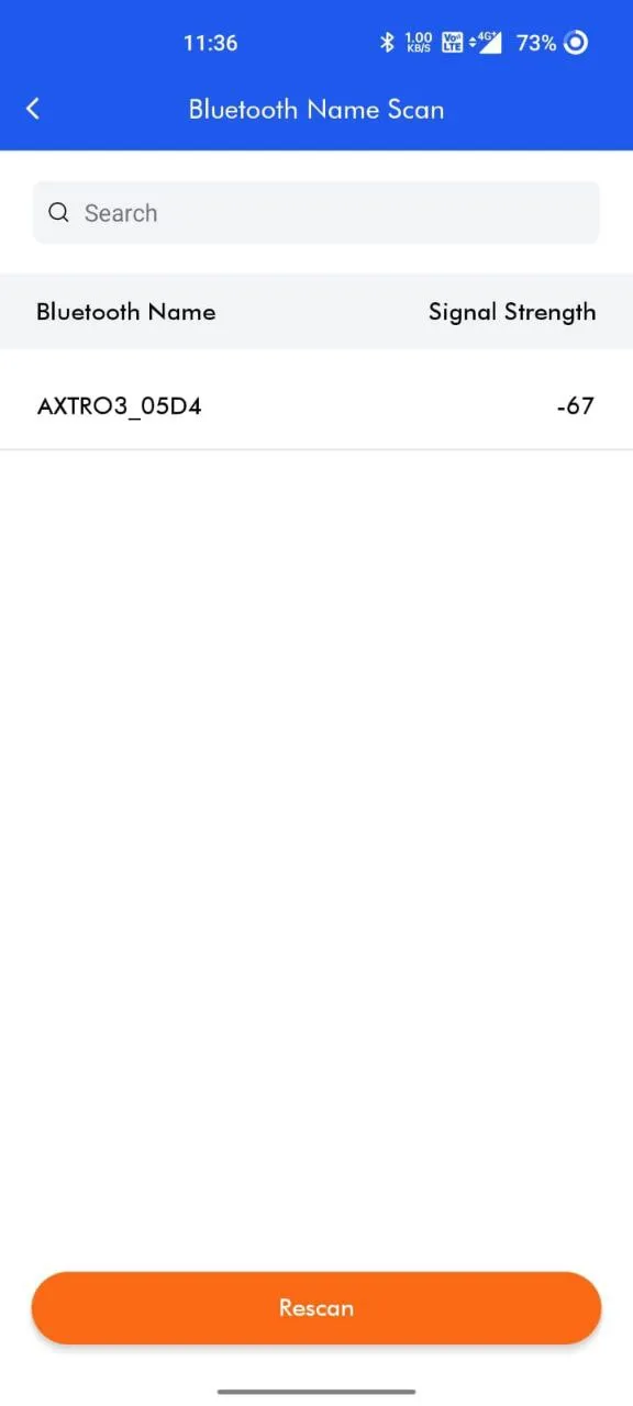 AXTRO Fit - Firmware Update | Indus Appstore | Screenshot