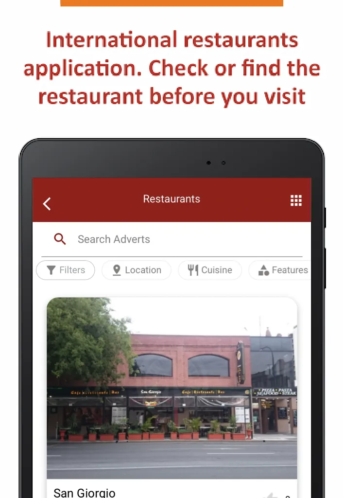 AllRestaurants | Indus Appstore | Screenshot