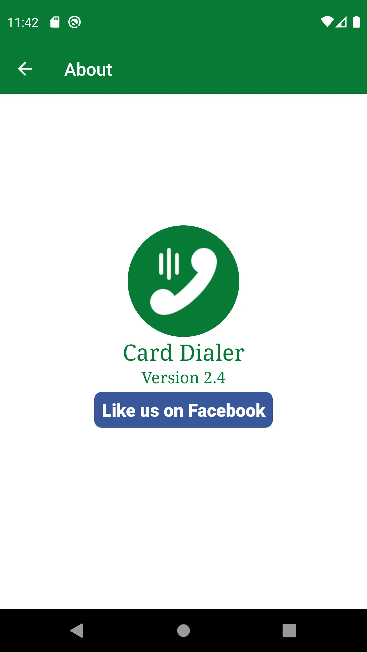 Hello Card Dialer (Du) | Indus Appstore | Screenshot