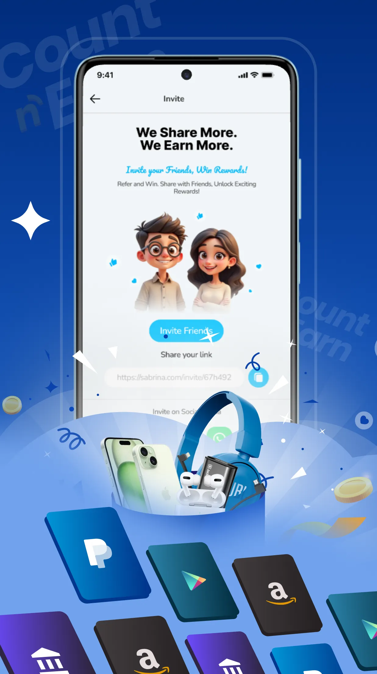 Count & Earn - Cash Rewards | Indus Appstore | Screenshot