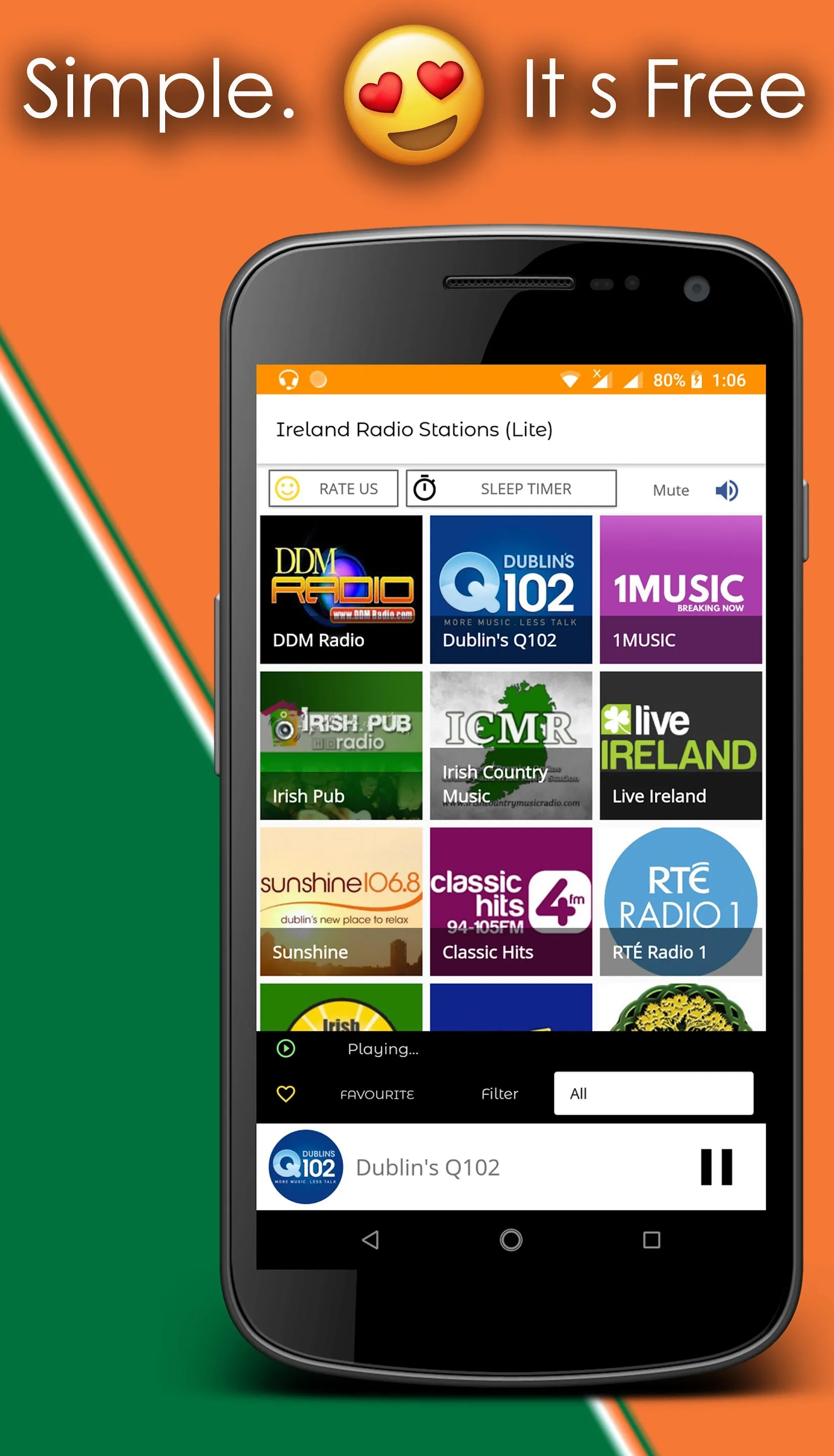 Irish Radio - Radio Ireland | Indus Appstore | Screenshot