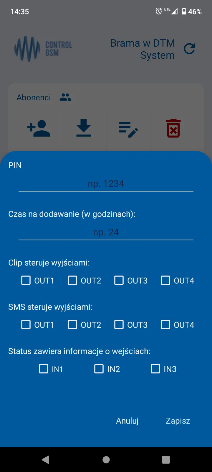 Control GSM Basic | Indus Appstore | Screenshot