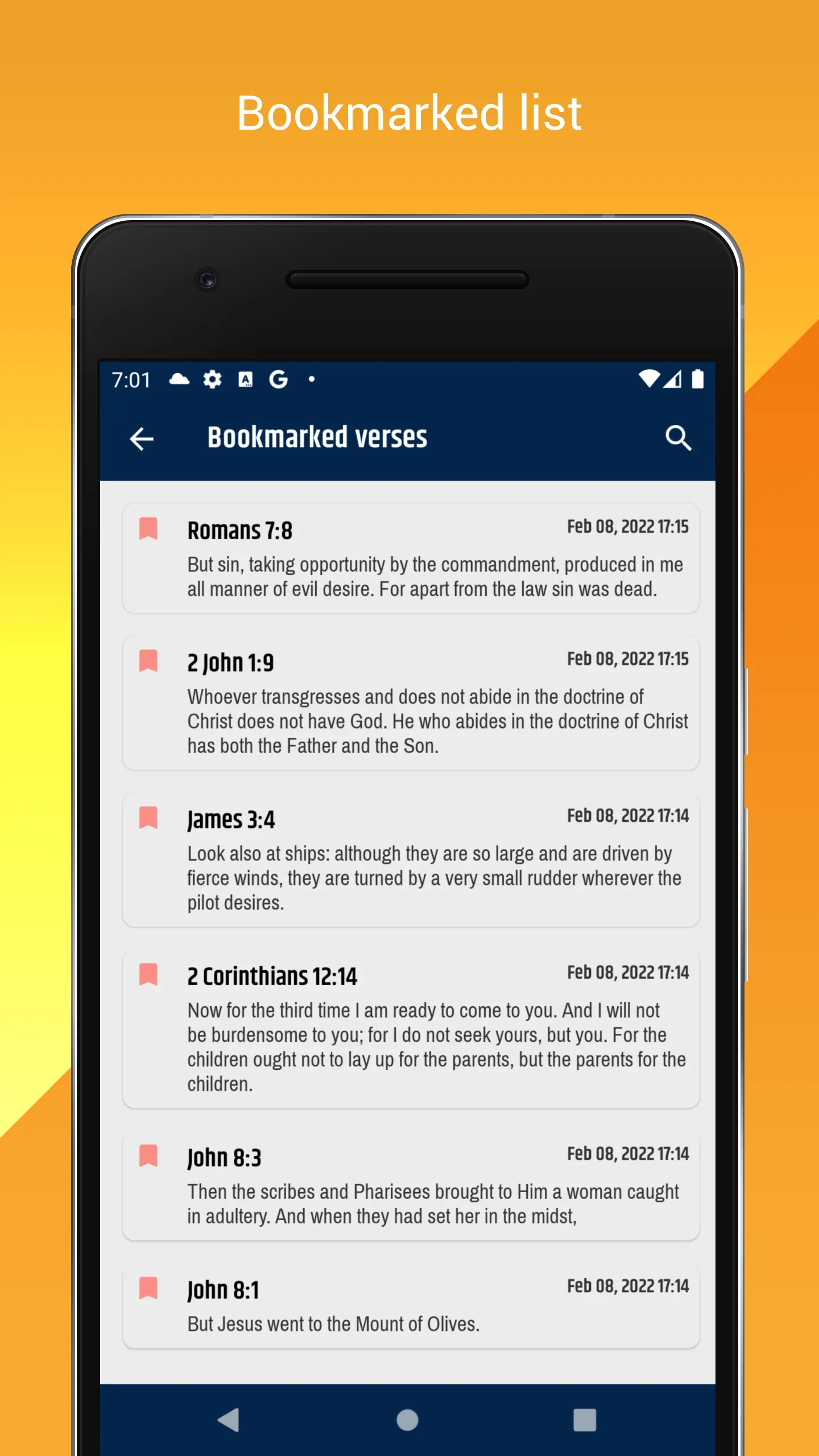 Holy Bible | Indus Appstore | Screenshot