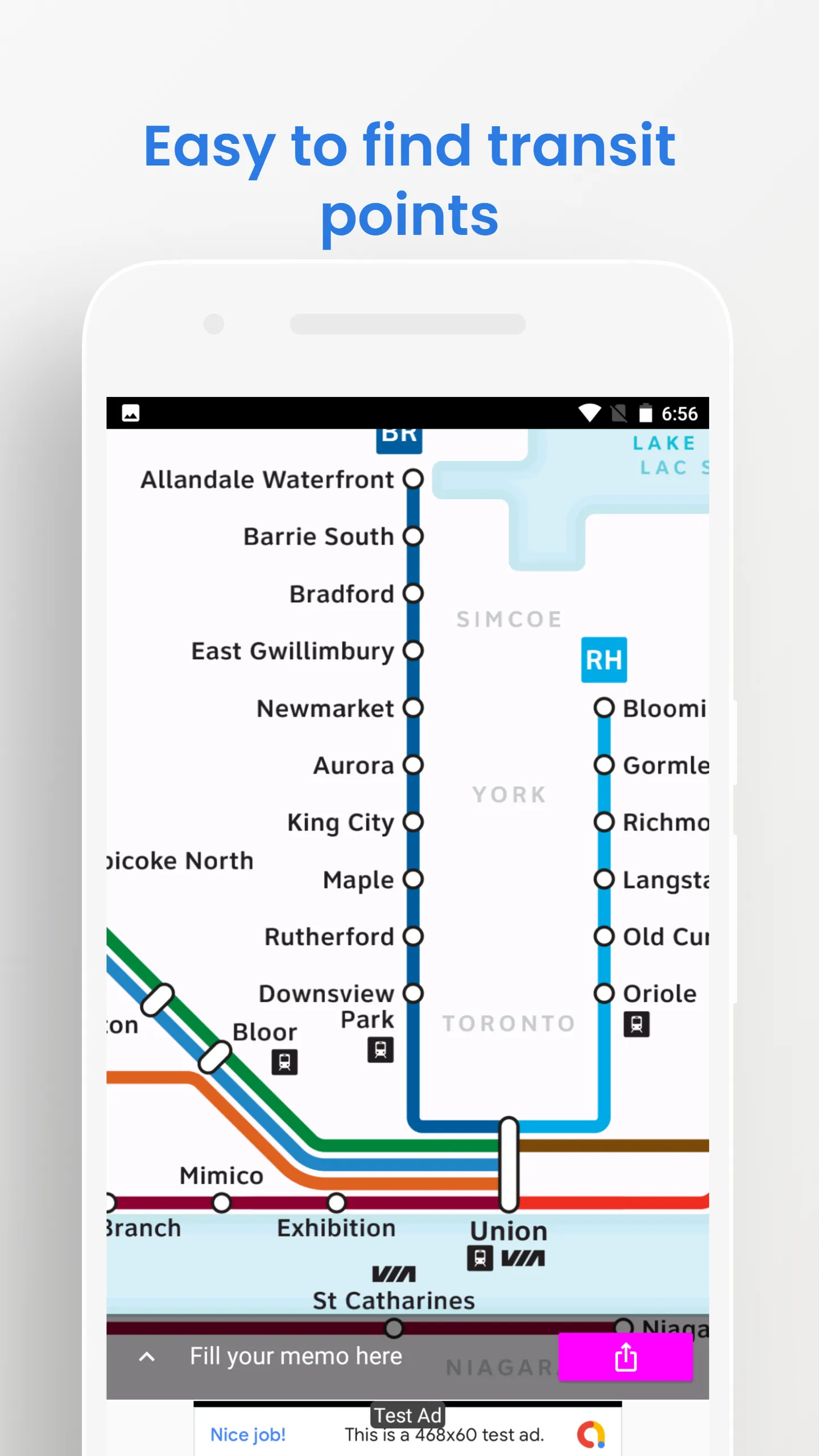 Toronto Bus Subway Map Travel | Indus Appstore | Screenshot