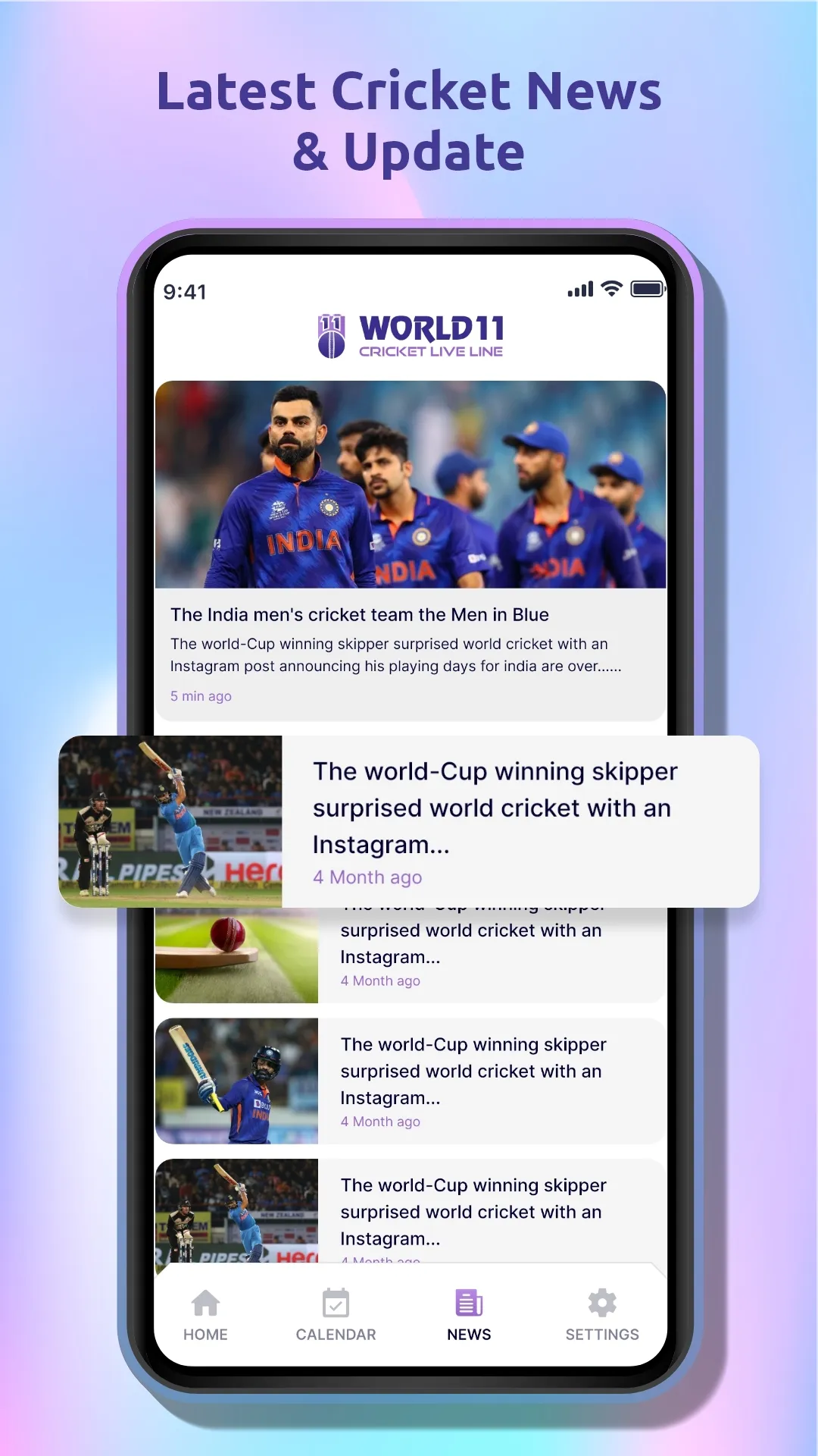 World11 Cricket Live Line | Indus Appstore | Screenshot