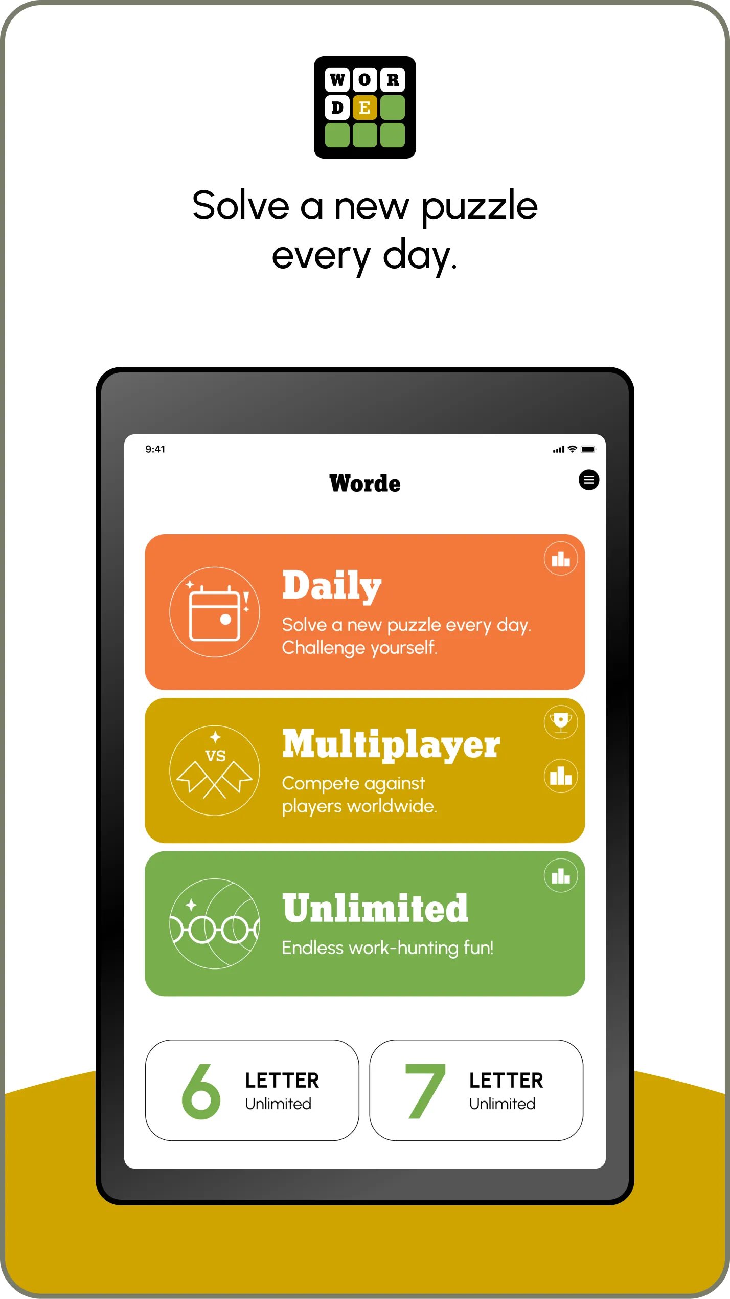 Worde: Daily & Unlimited | Indus Appstore | Screenshot