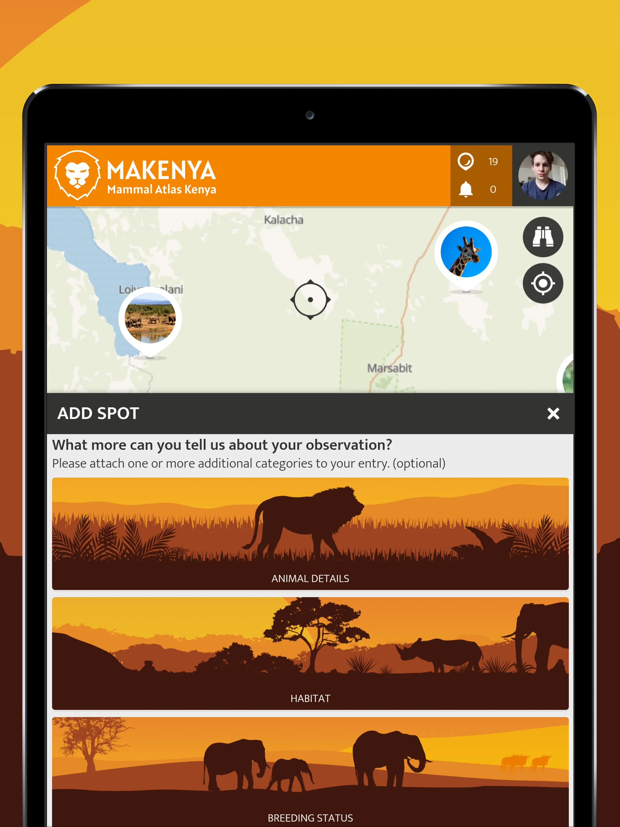 MAKENYA - Mammal Atlas Kenya | Indus Appstore | Screenshot