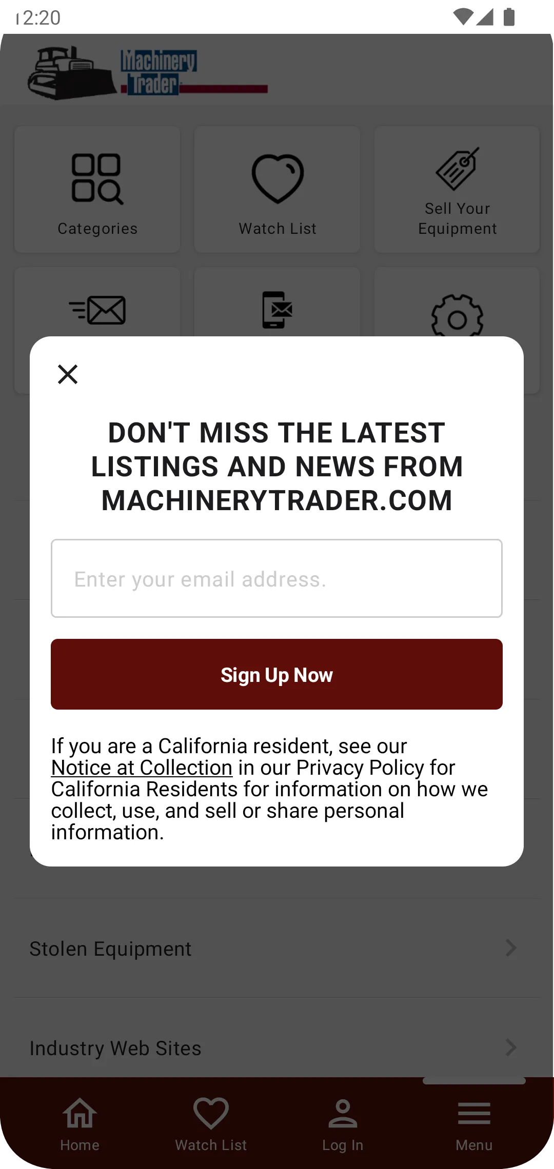 MachineryTrader: Buy Equipment | Indus Appstore | Screenshot