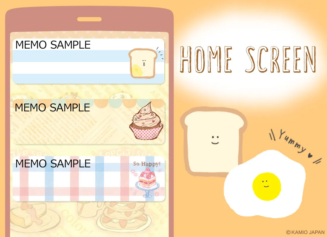 Sticky Note Delicious Days | Indus Appstore | Screenshot