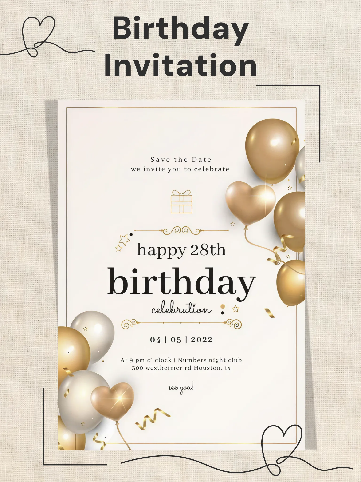 Invitation Card Maker + RSVP | Indus Appstore | Screenshot