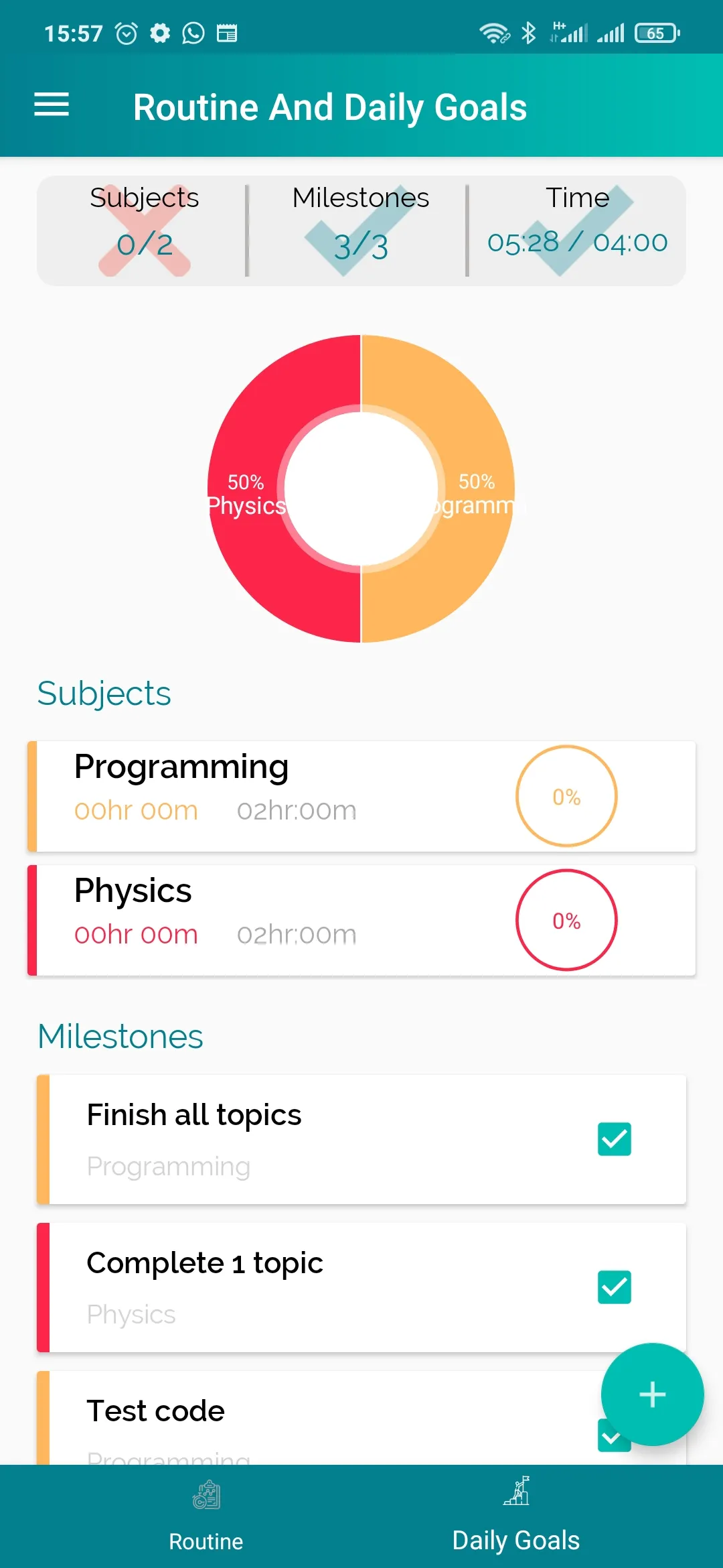 Study Time Planner | Indus Appstore | Screenshot