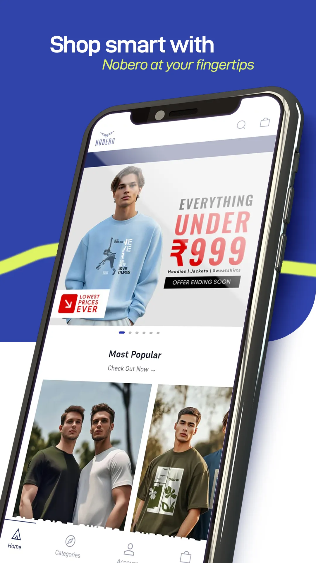 Nobero - Online Shopping App | Indus Appstore | Screenshot