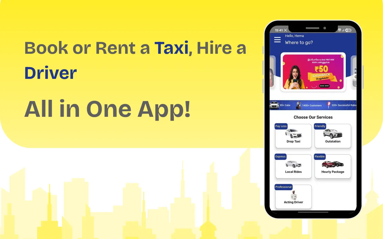 RootCabs: Taxi & Acting Driver | Indus Appstore | Screenshot