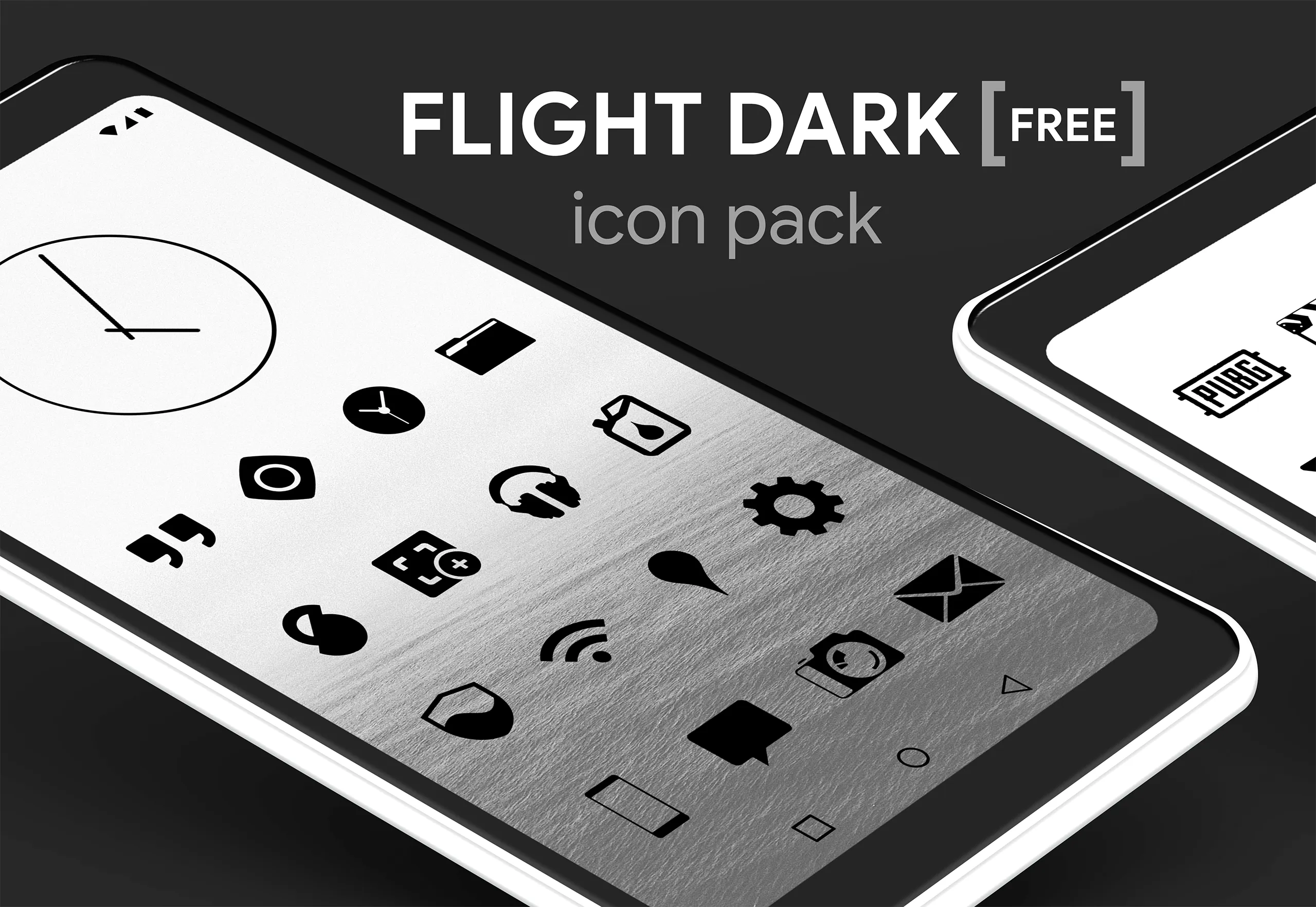 Flight Dark - Icon Pack | Indus Appstore | Screenshot