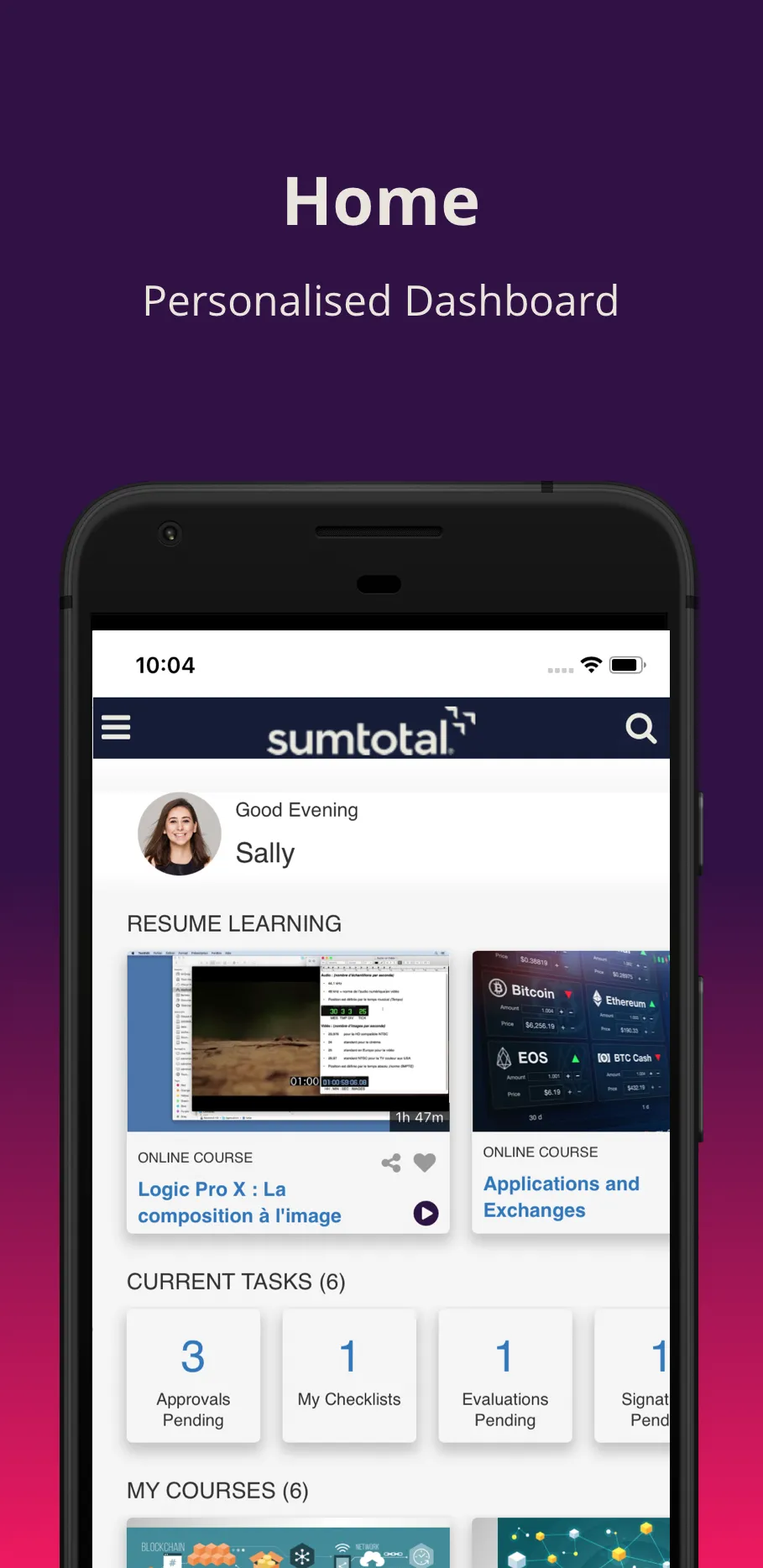 SumTotal Mobile | Indus Appstore | Screenshot